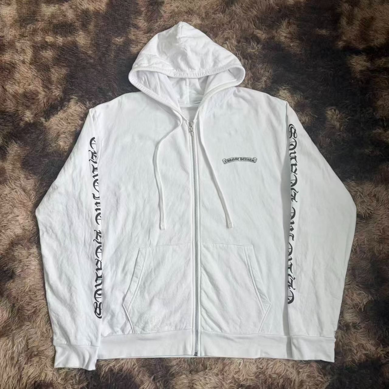 Chrome Hearts Zip-Up Hoodie