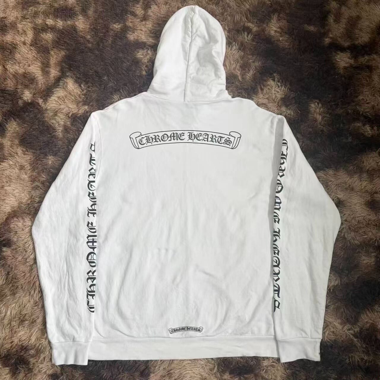 Chrome Hearts Zip-Up Hoodie — front