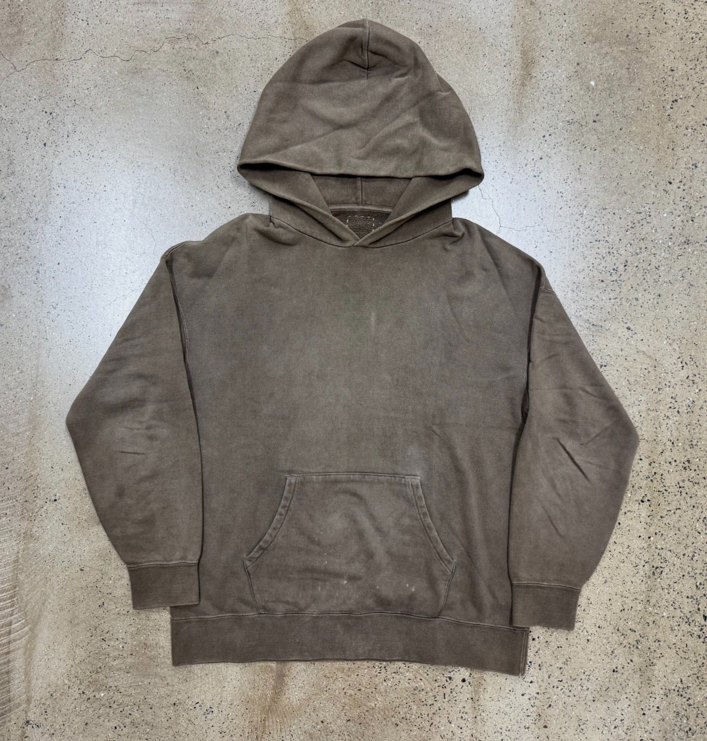 VISVIM 22ss Jumbo Mud-Dyed Hoodie