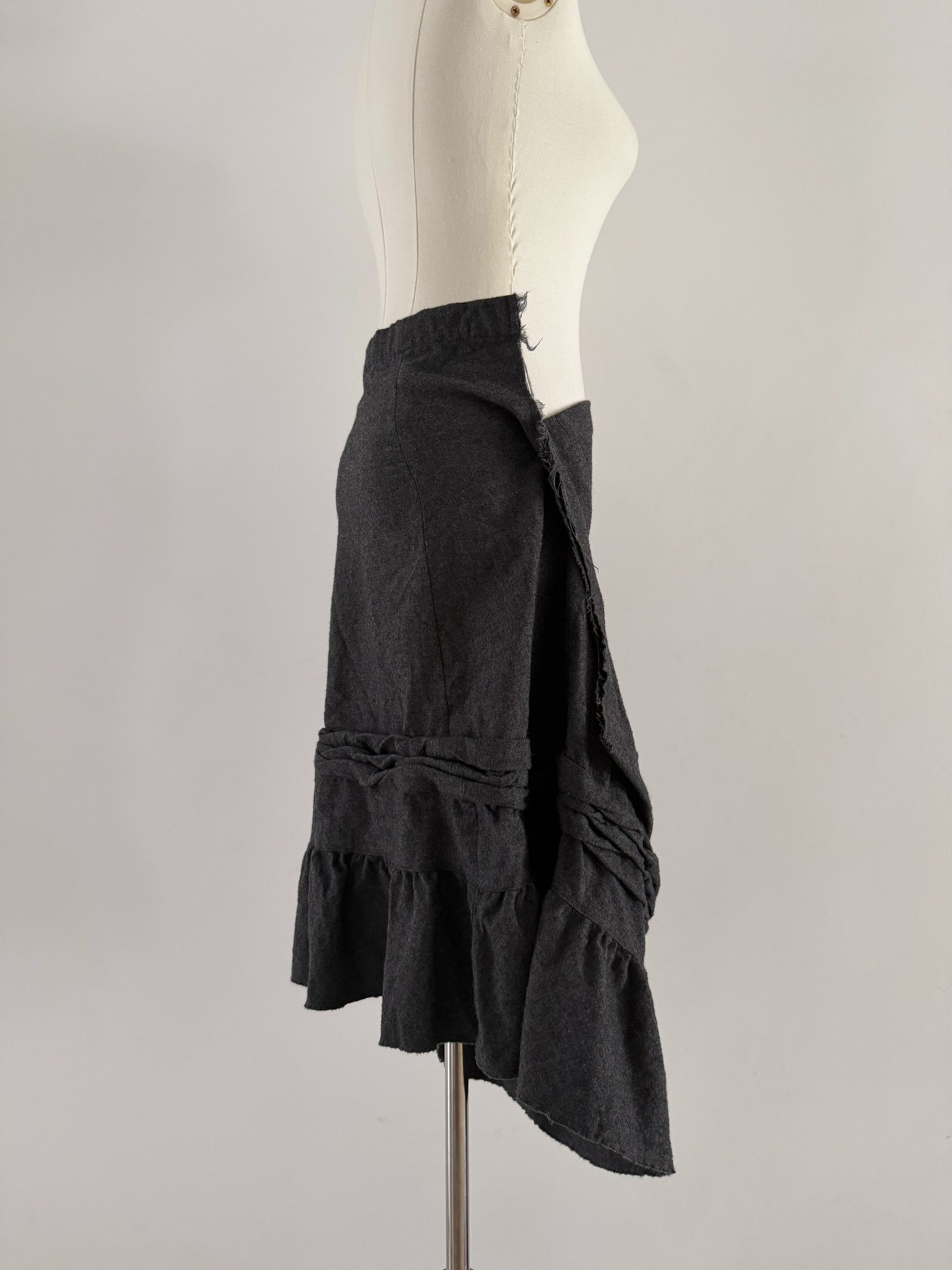 Junya Watanabe 07FW Asymmetric Skirt — front