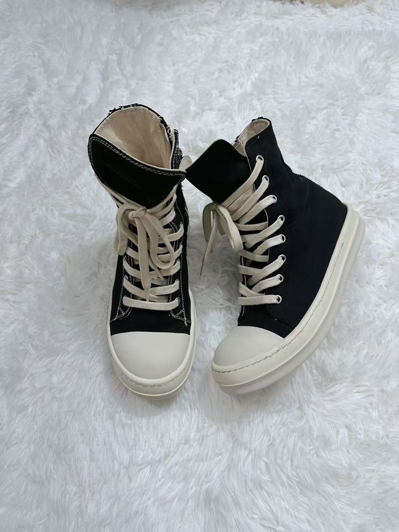 Rick Owens DRKSHDW Satin High-Top