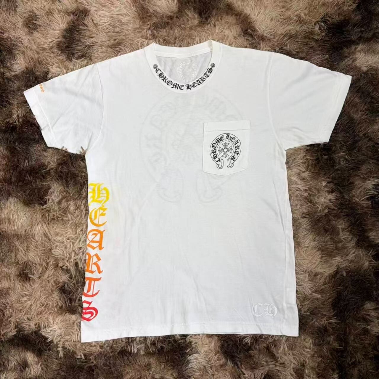 Chrome Hearts Rainbow Horseshoe Tee
