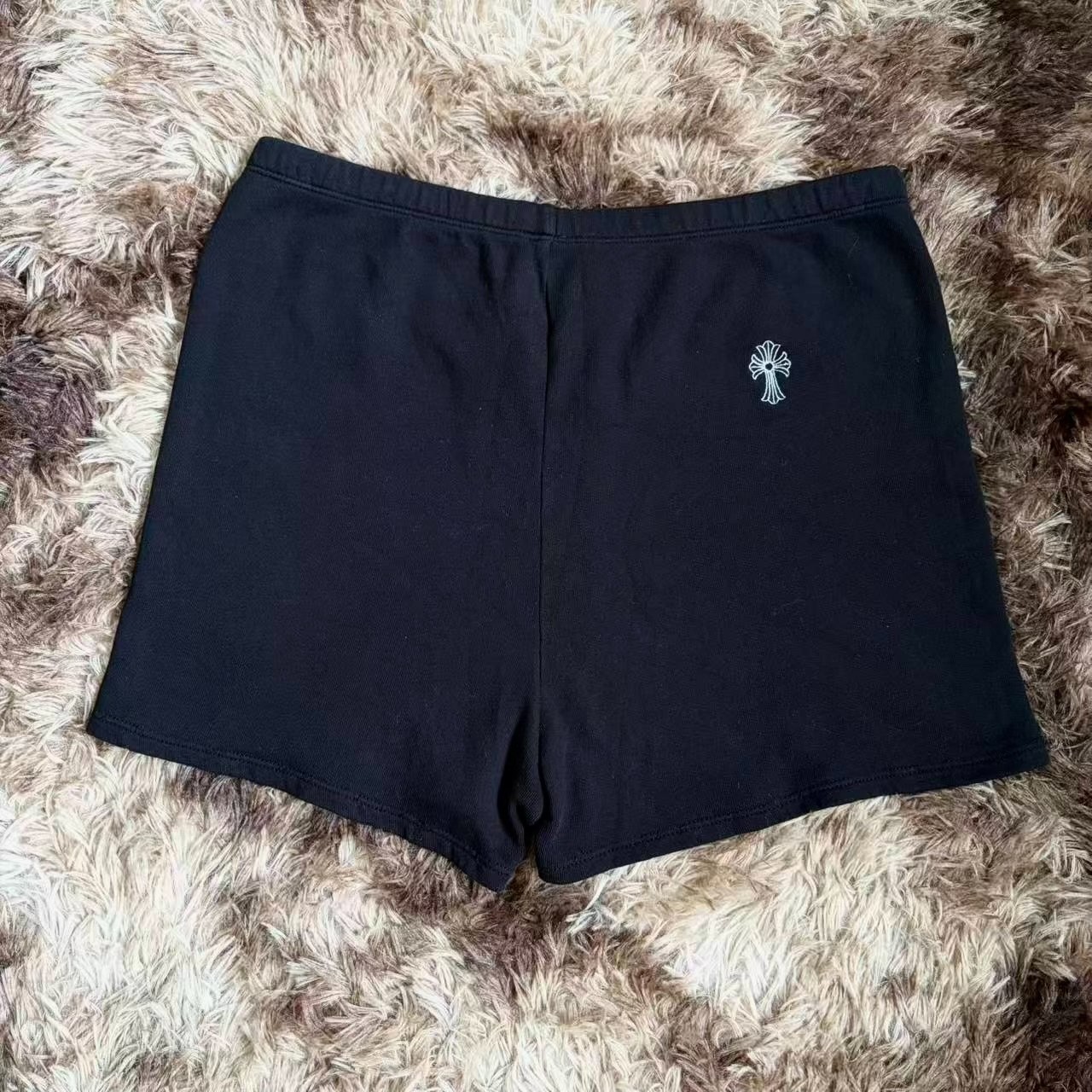 Chrome Hearts Black Casual Shorts — front