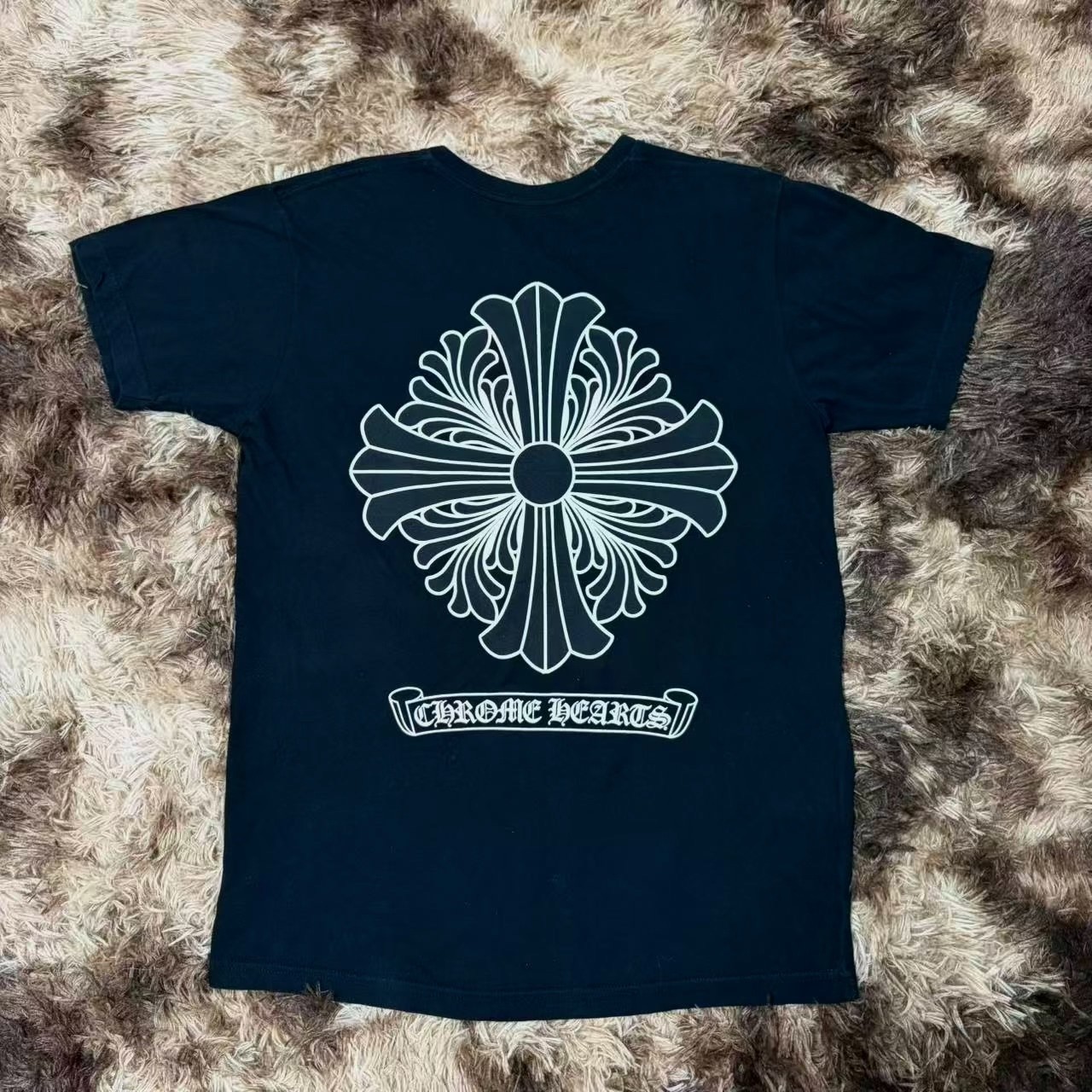 Chrome Hearts Big Cross Logo T-Shirt