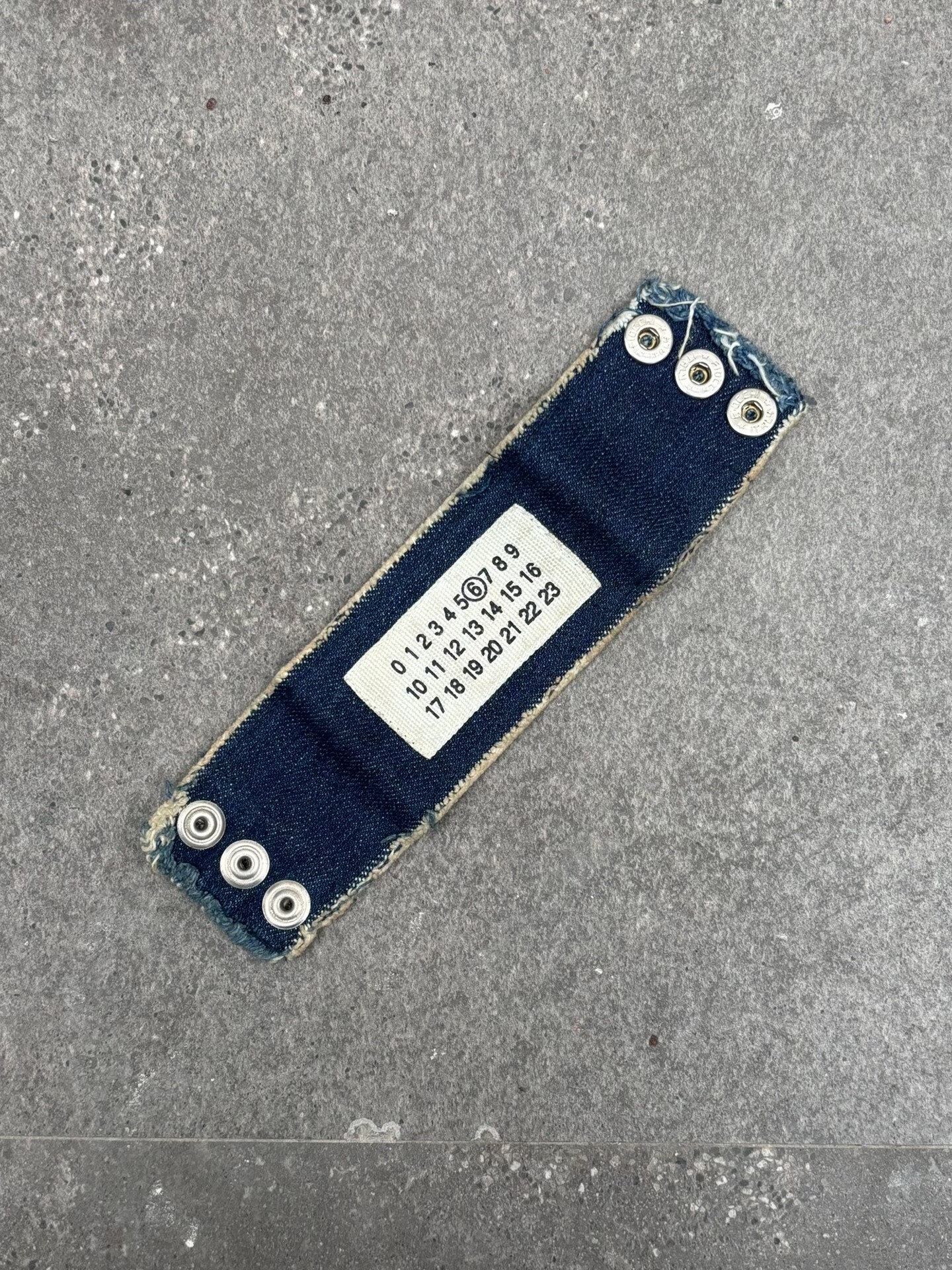 Maison Martin Margiela 00's Denim Bracelet