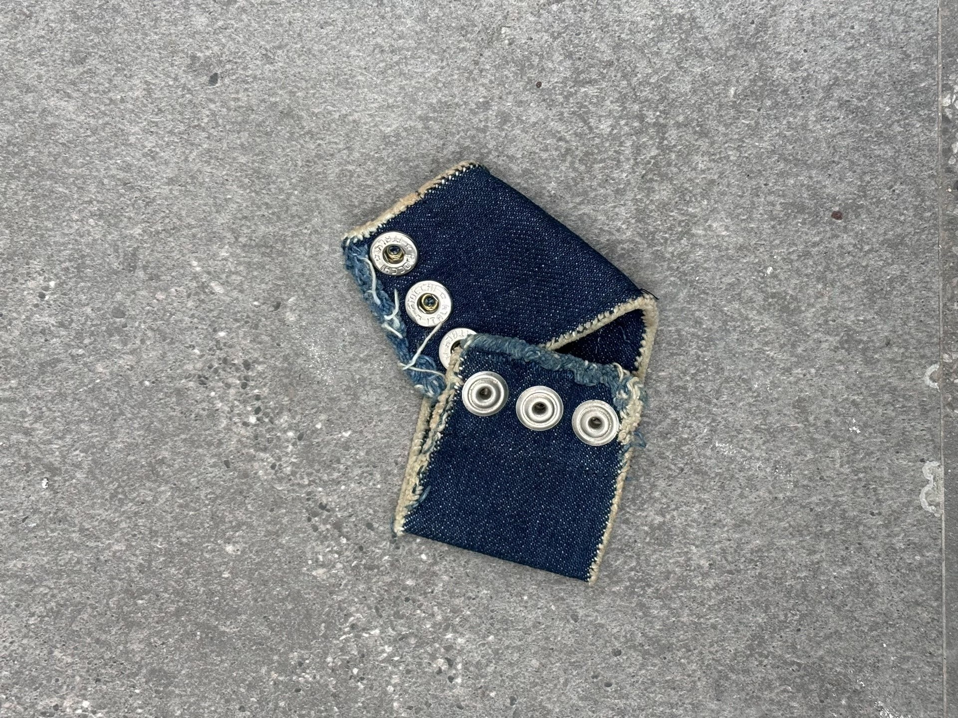 Maison Martin Margiela 00's Denim Bracelet — detail