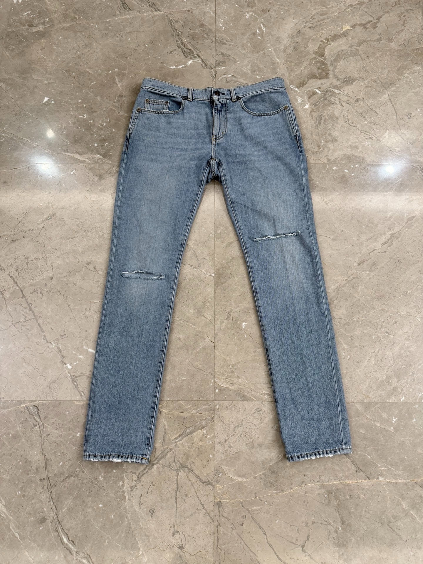 Saint Laurent D02 Blue Jeans