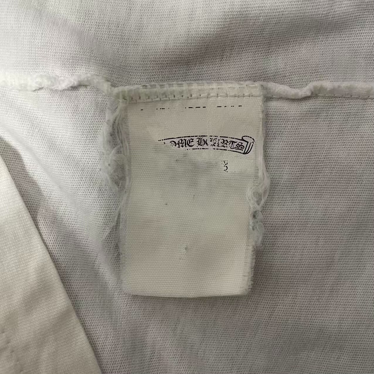 Chrome Hearts White Short Sleeve T-Shirt — back