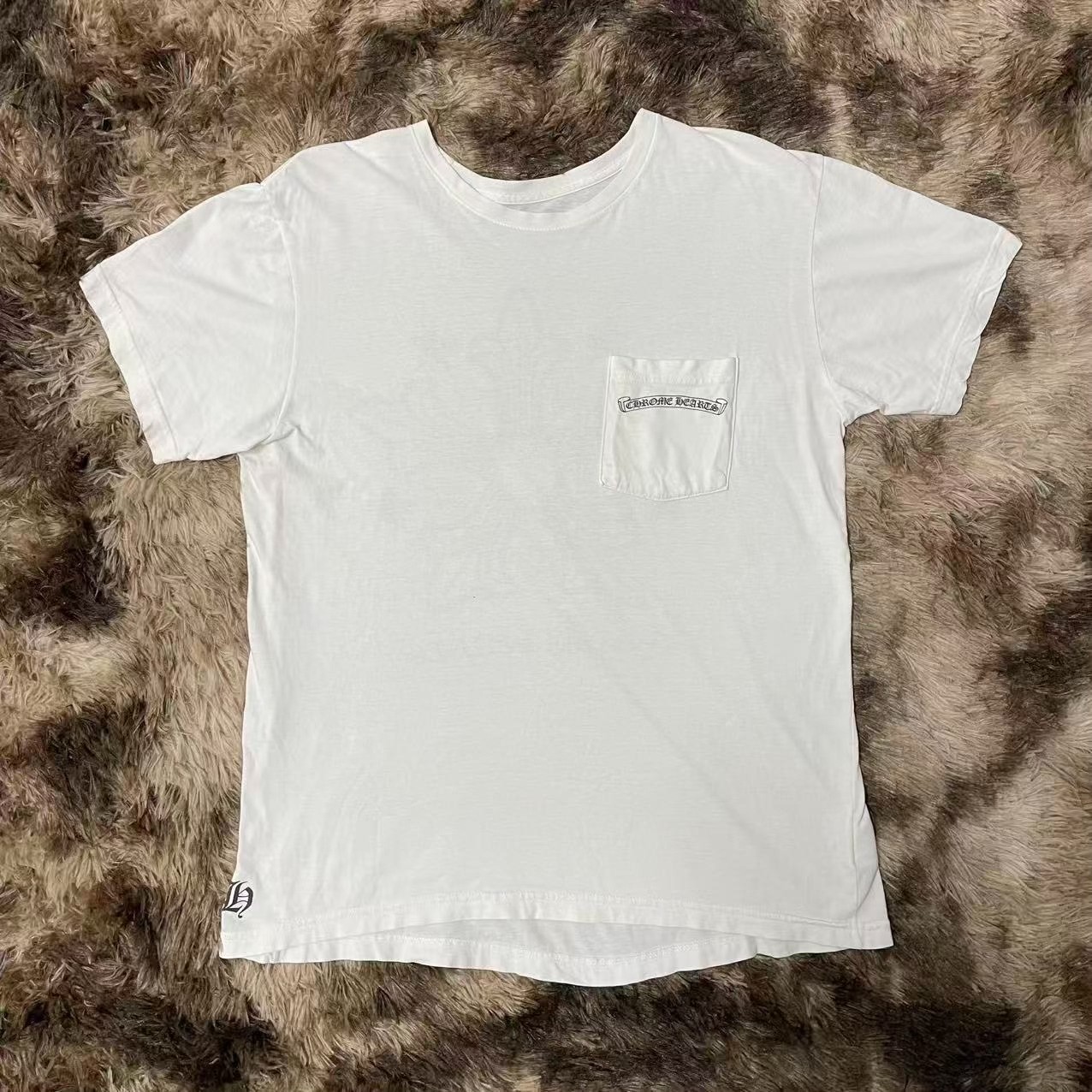 Chrome Hearts White Short Sleeve T-Shirt