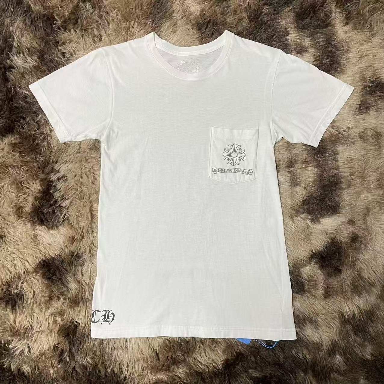 Chrome Hearts Cross Print Short Sleeve T-Shirt
