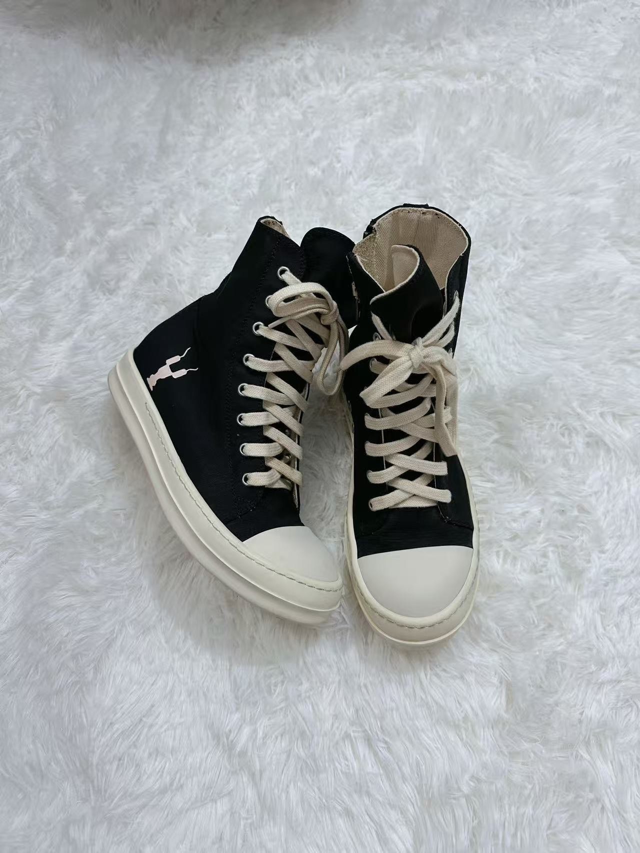 Rick Owens DRKSHDW High-Top Thick Sole — back