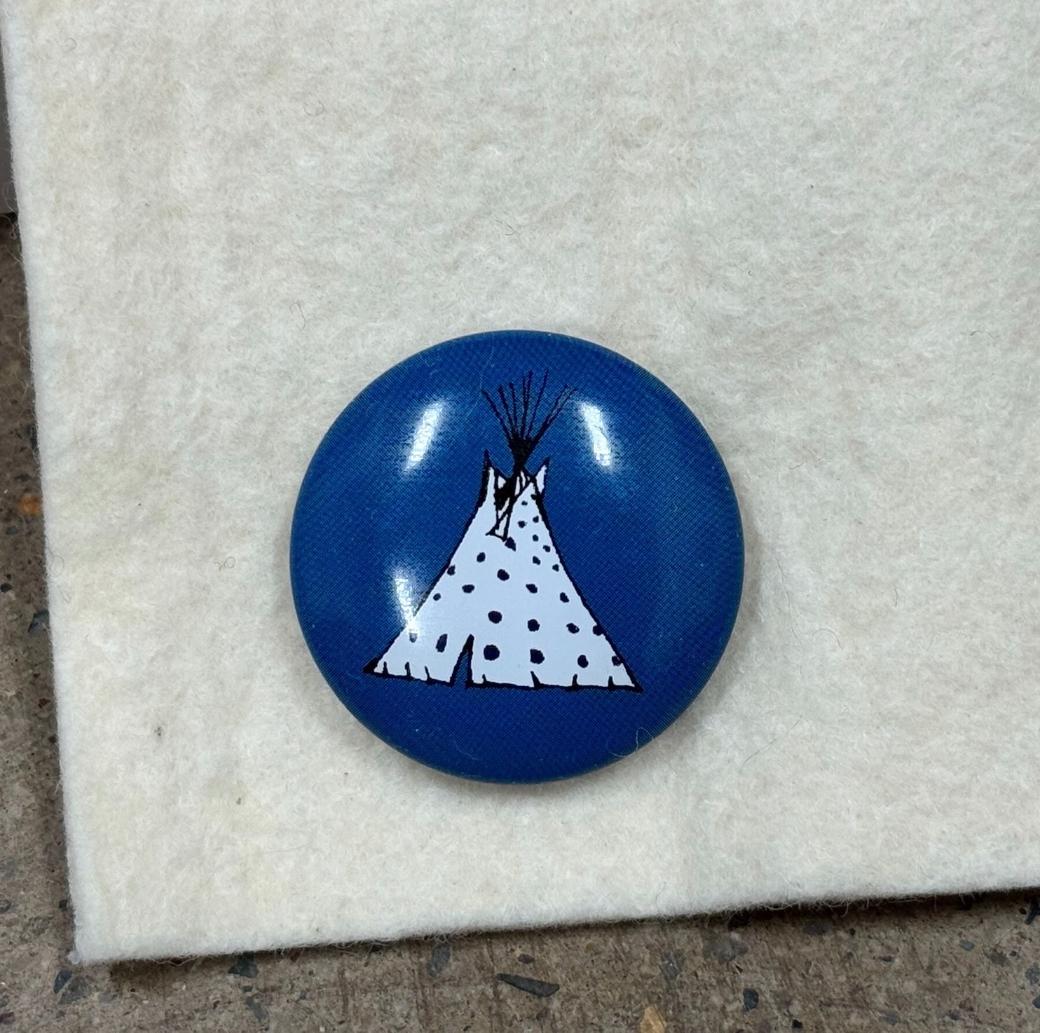 Visvim Native American Themed Pins — detail