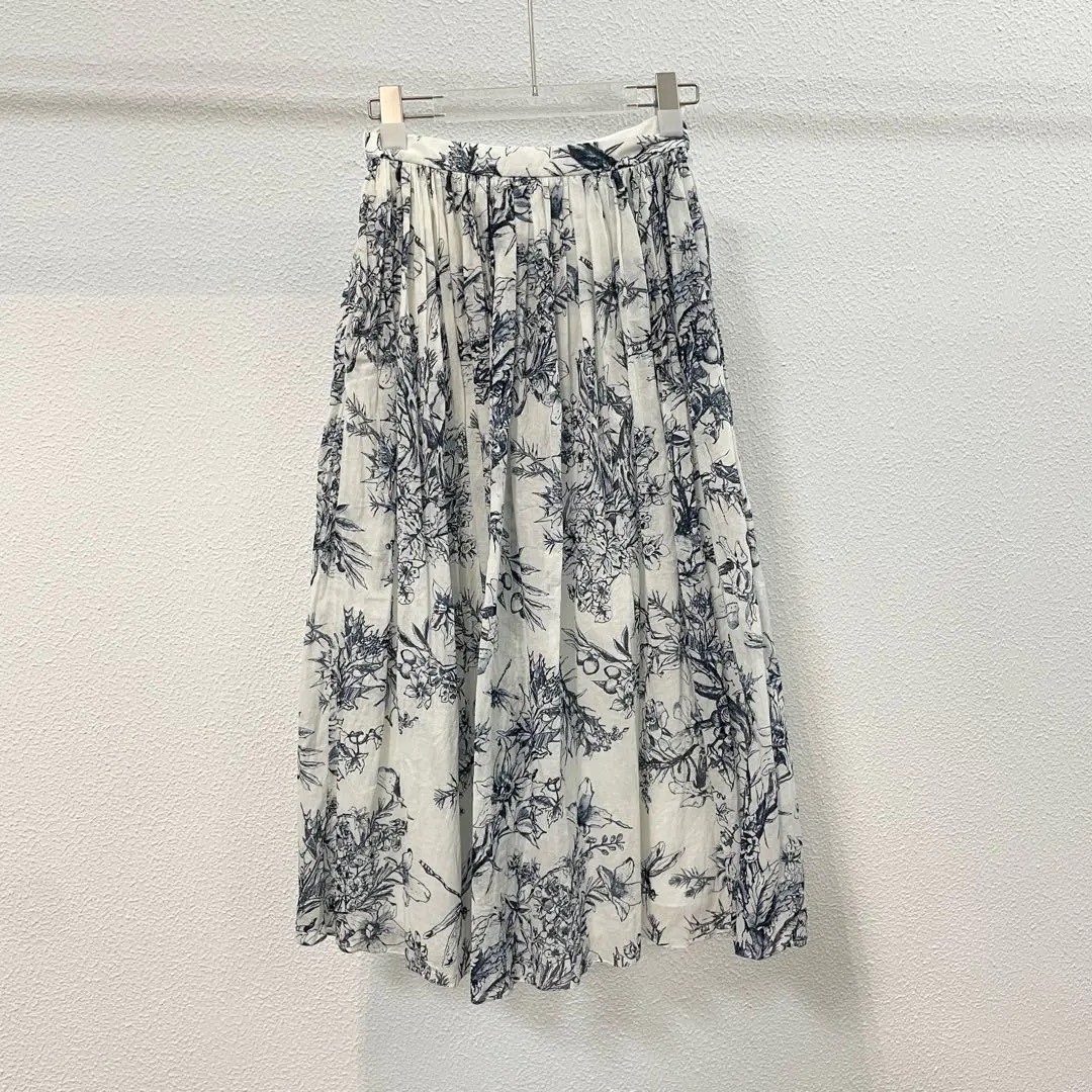 Dior Dioriviera Flared Midi Skirt