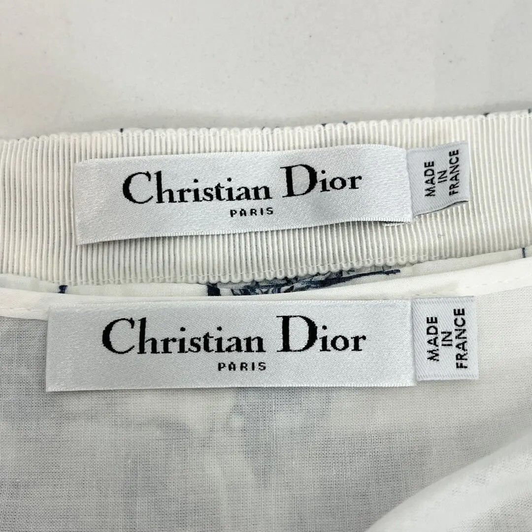 Dior Dioriviera Flared Midi Skirt — detail
