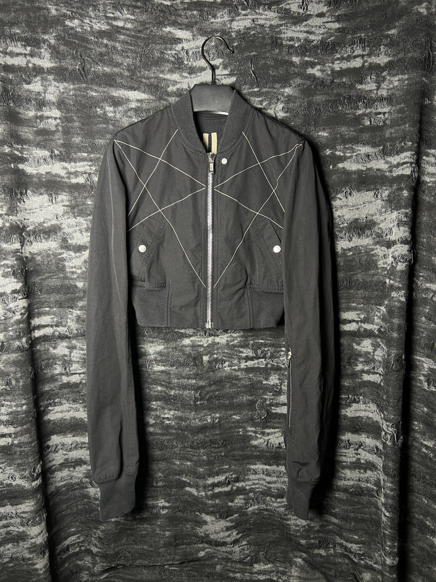 Rick Owens 18ss Six-Pointed Star Flight Jacket