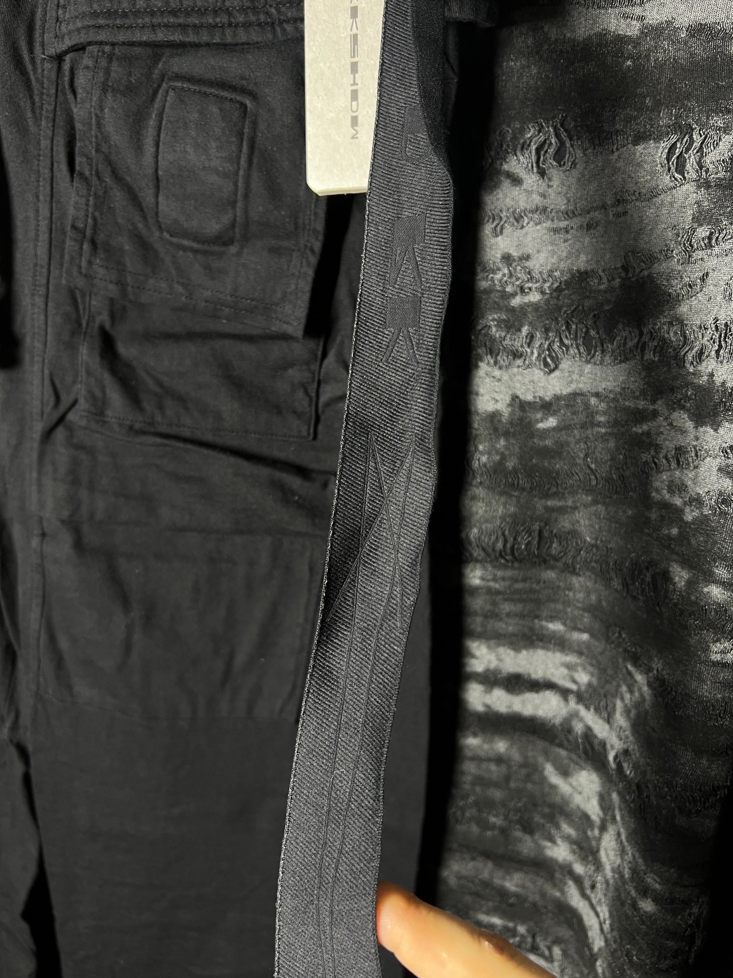 Rick Owens 22SS Cargo Sweatpants — back