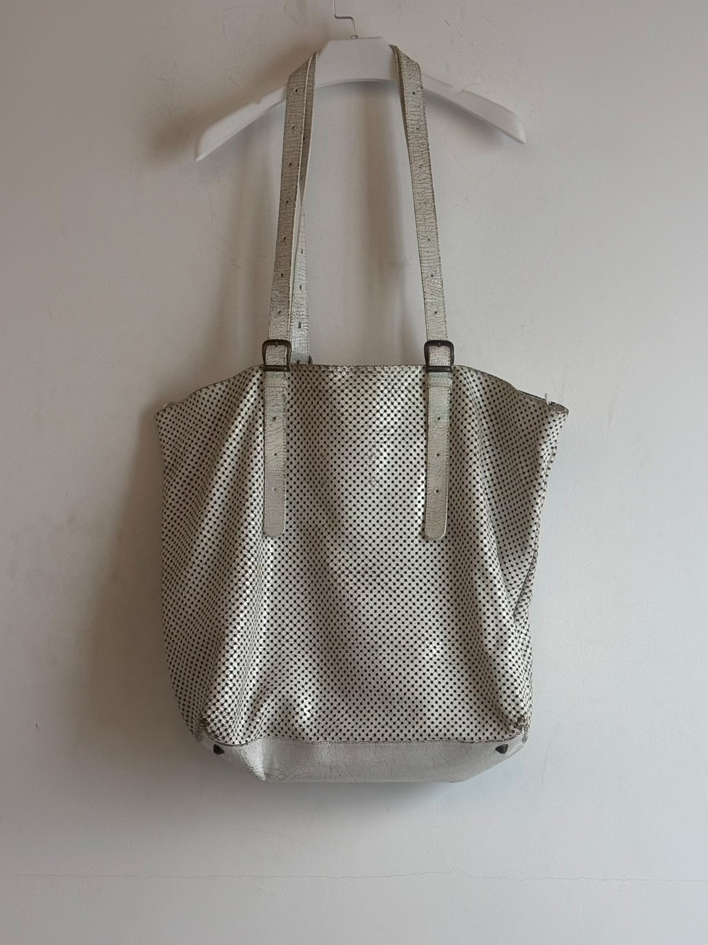 Maison Margiela SS2009 Laser Perforated Tote — front