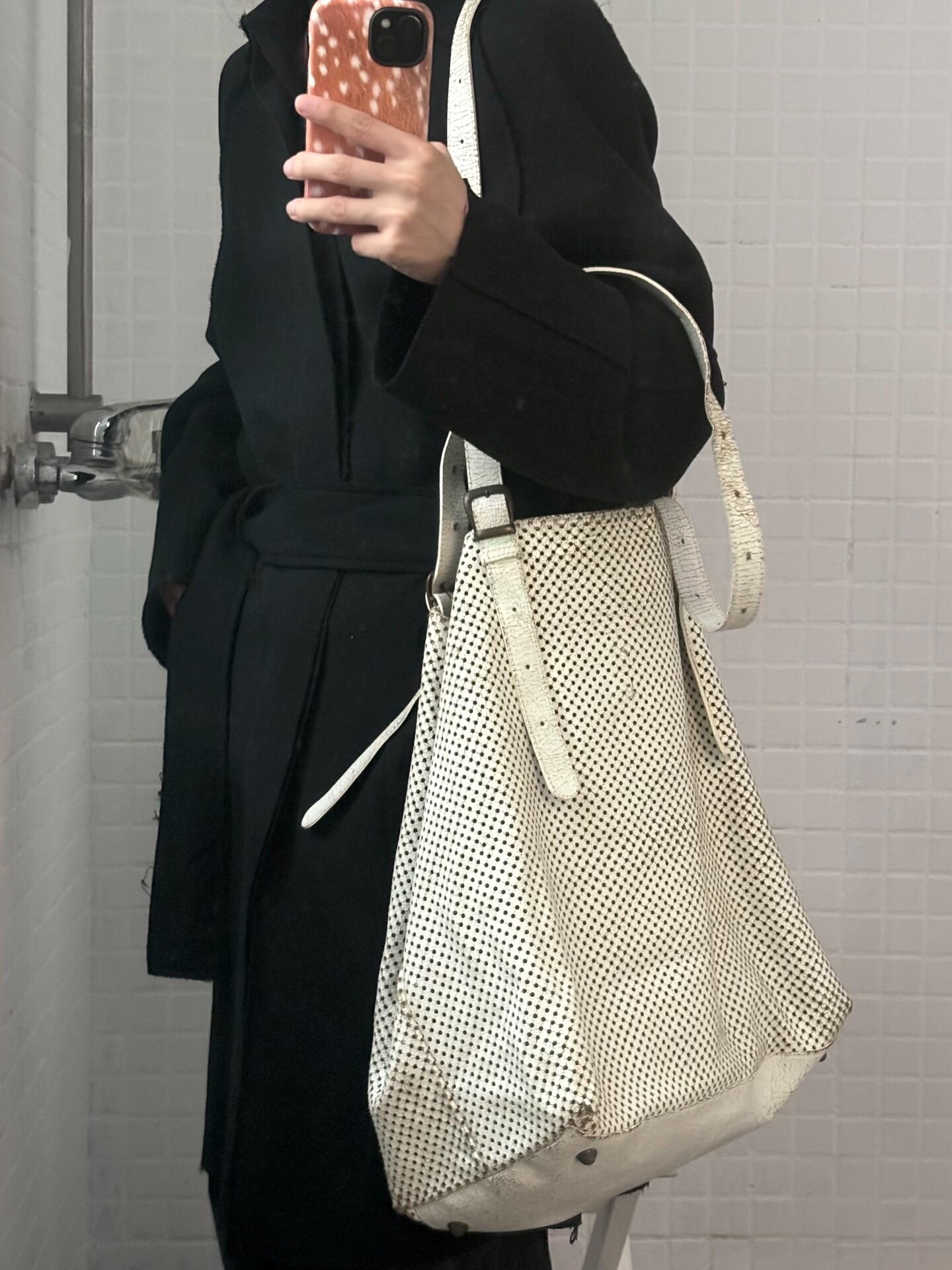 Maison Margiela SS2009 Laser Perforated Tote