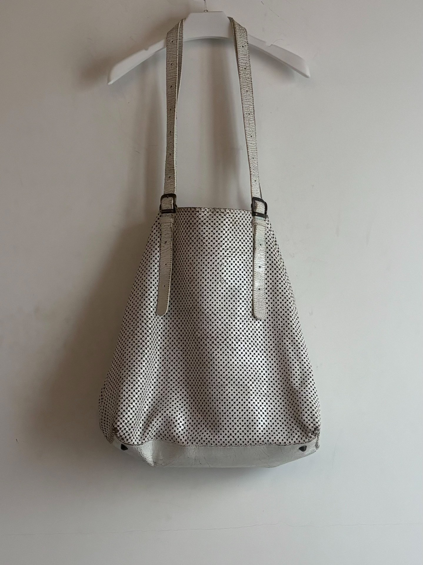 Maison Margiela SS2009 Laser Perforated Tote — back