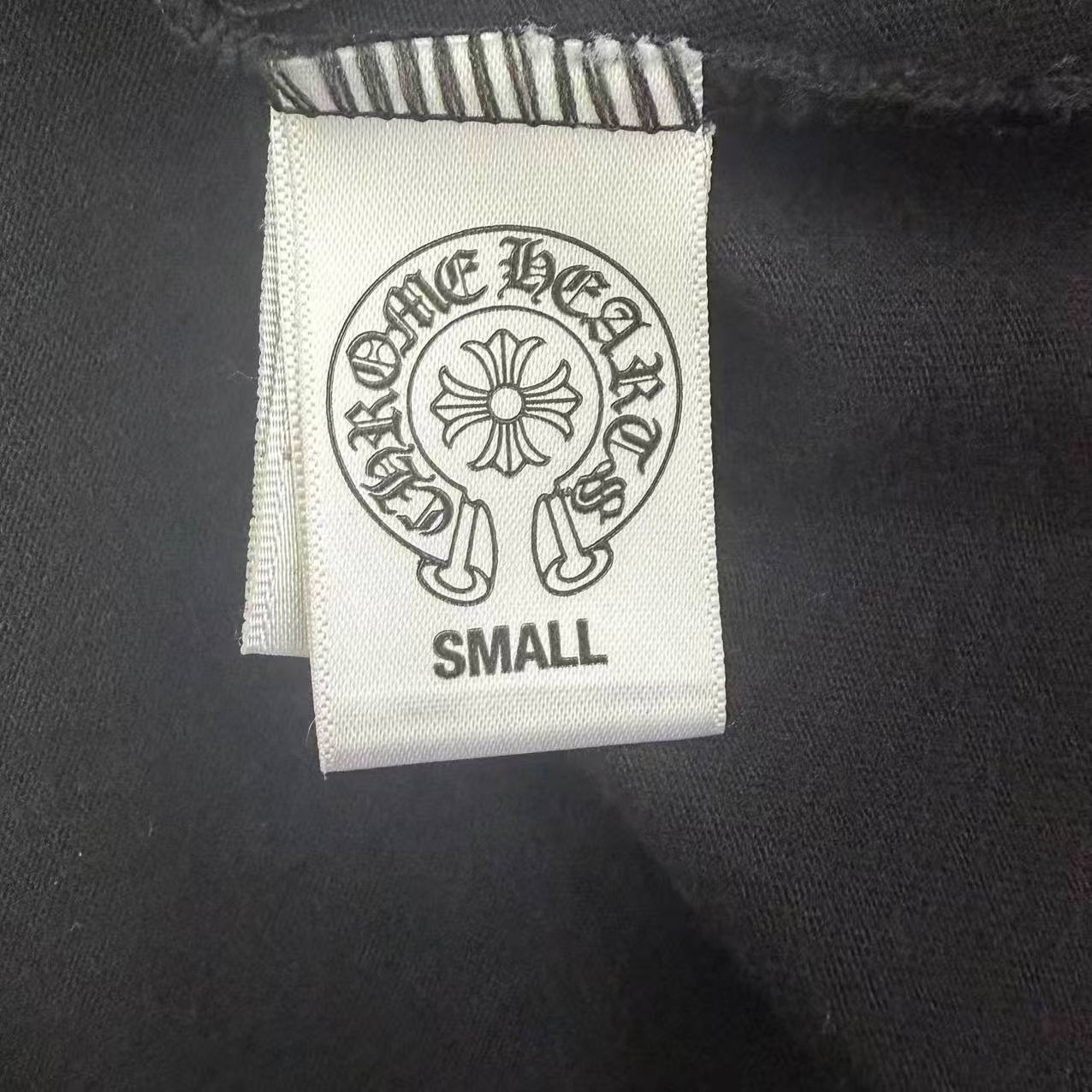 Chrome Hearts Black Short Sleeve T-Shirt — back