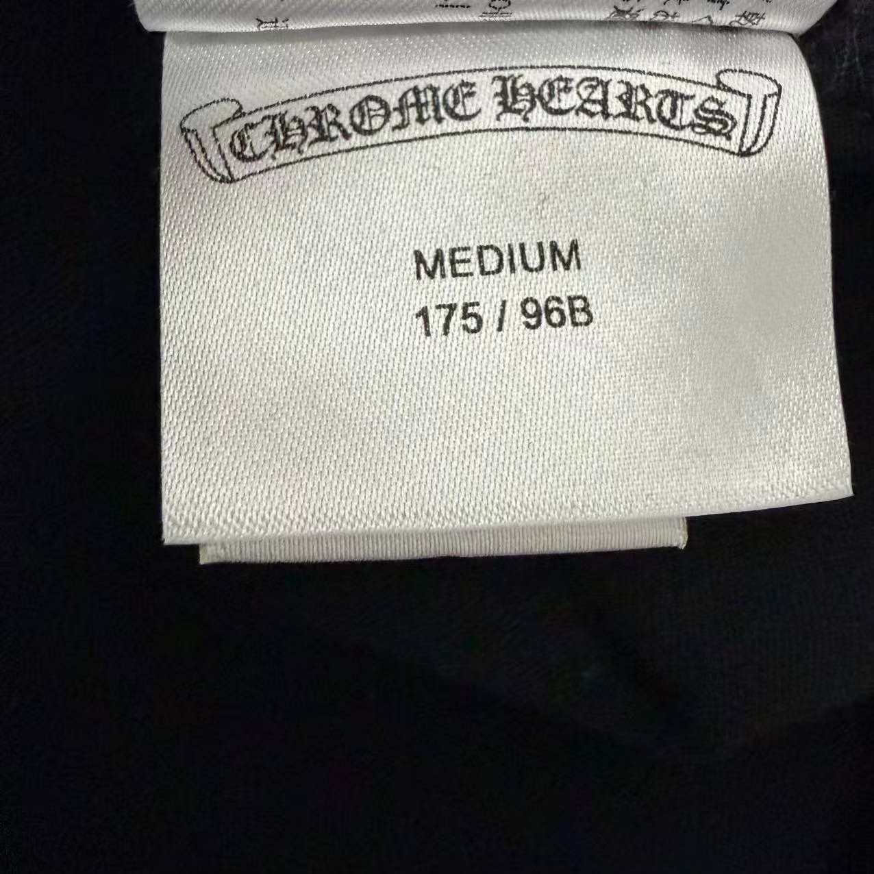 Chrome Hearts Black Short-Sleeve T-Shirt — back