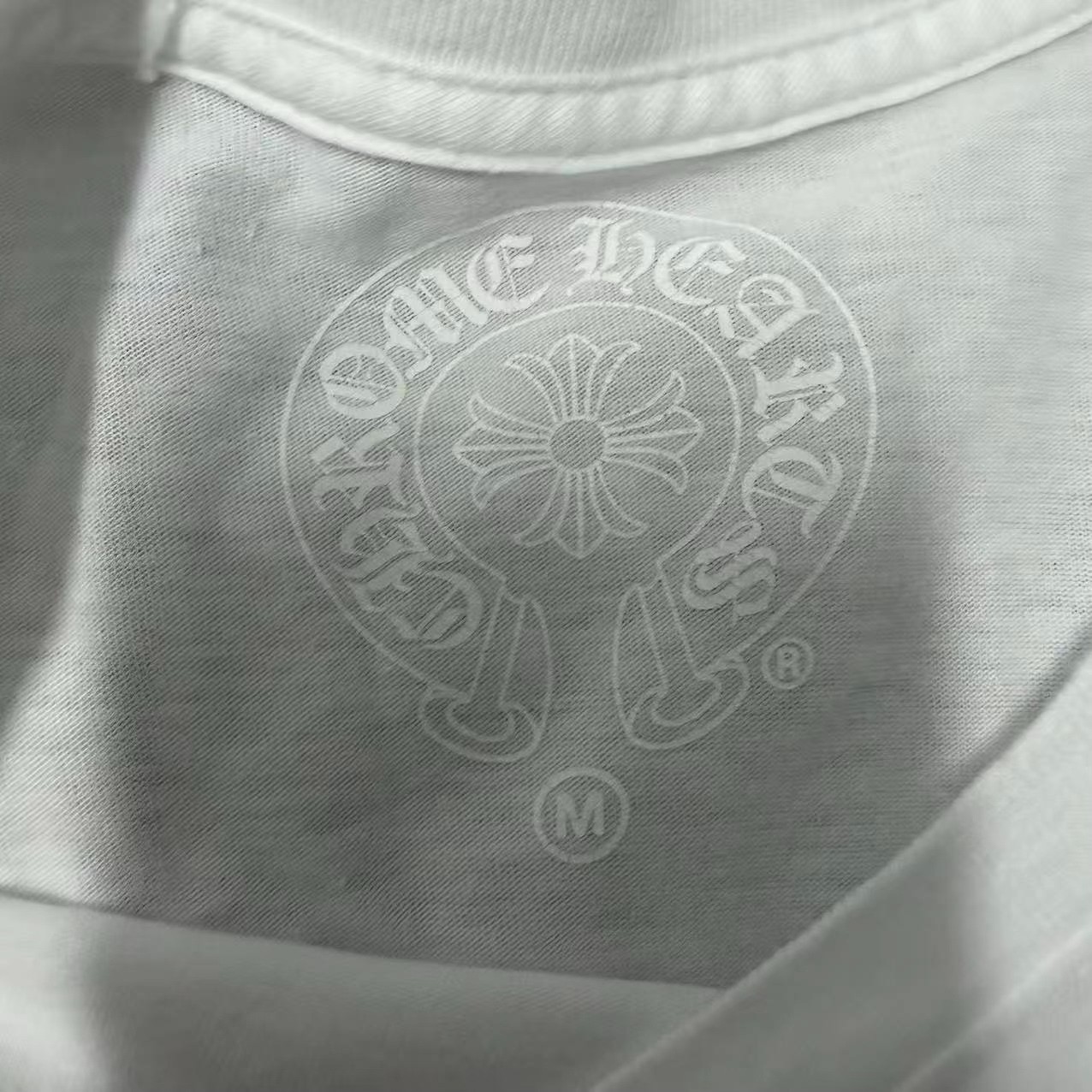 Chrome Hearts White Cross Long Sleeve Top — detail