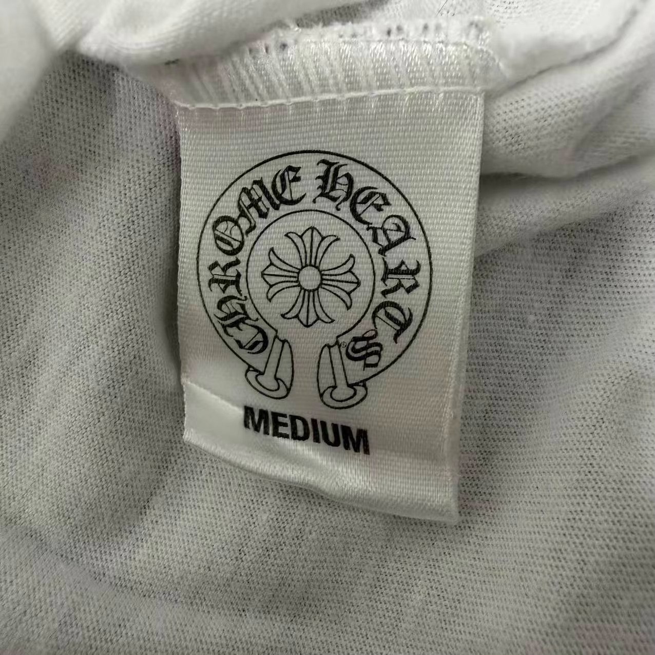 Chrome Hearts White Cross Long Sleeve Top — back