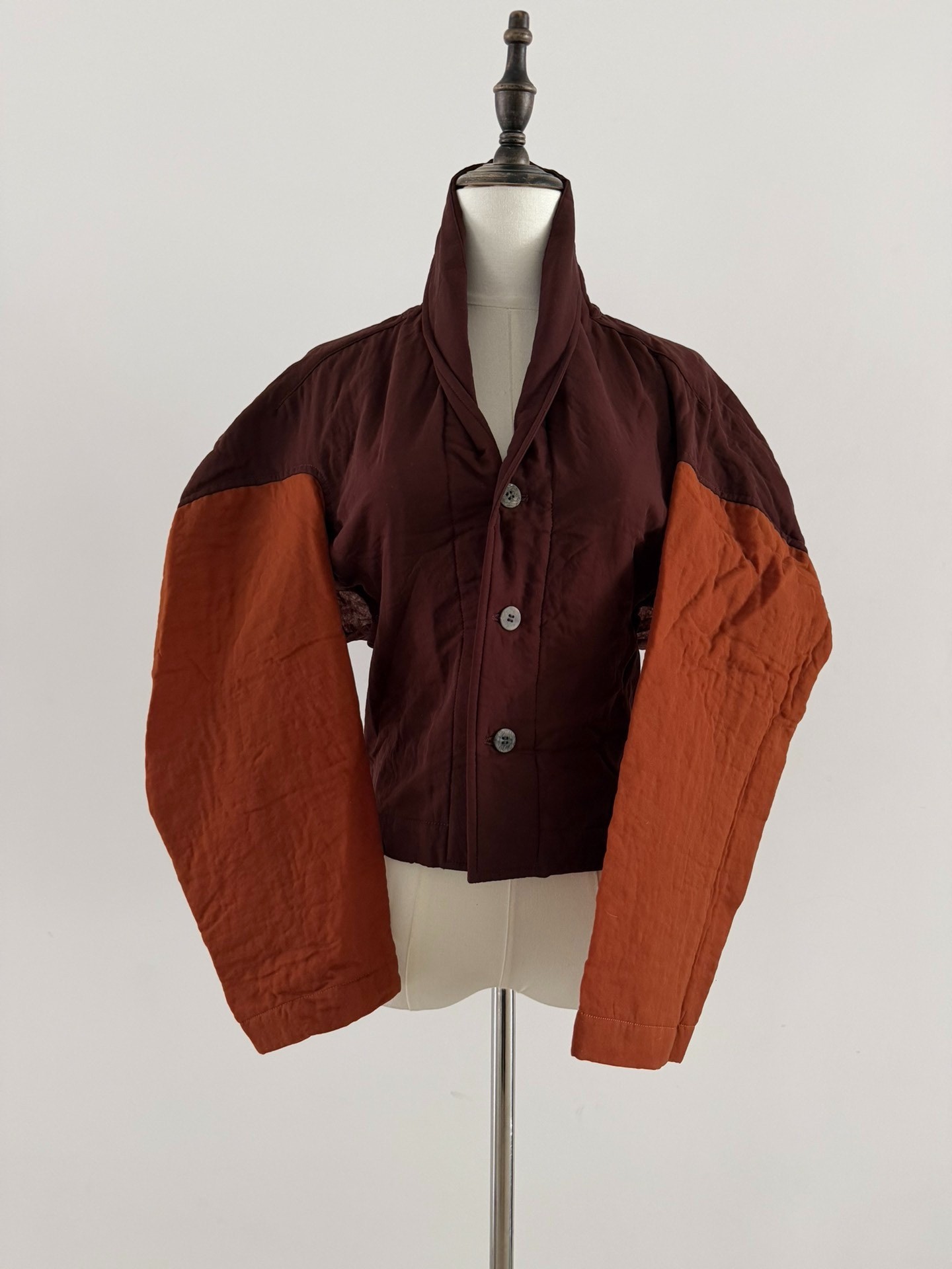 Comme des Garcons 90AW Deconstructed Jacket — back