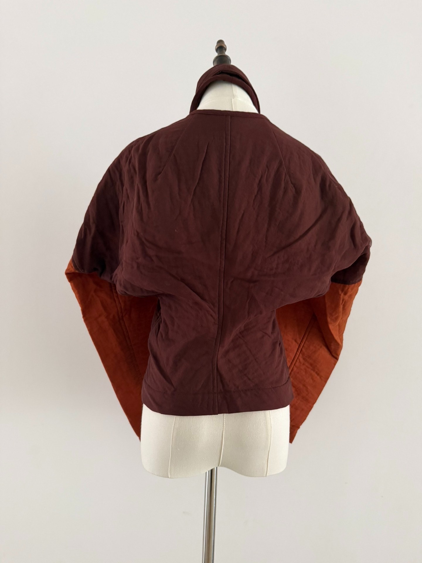 Comme des Garcons 90AW Deconstructed Jacket — detail