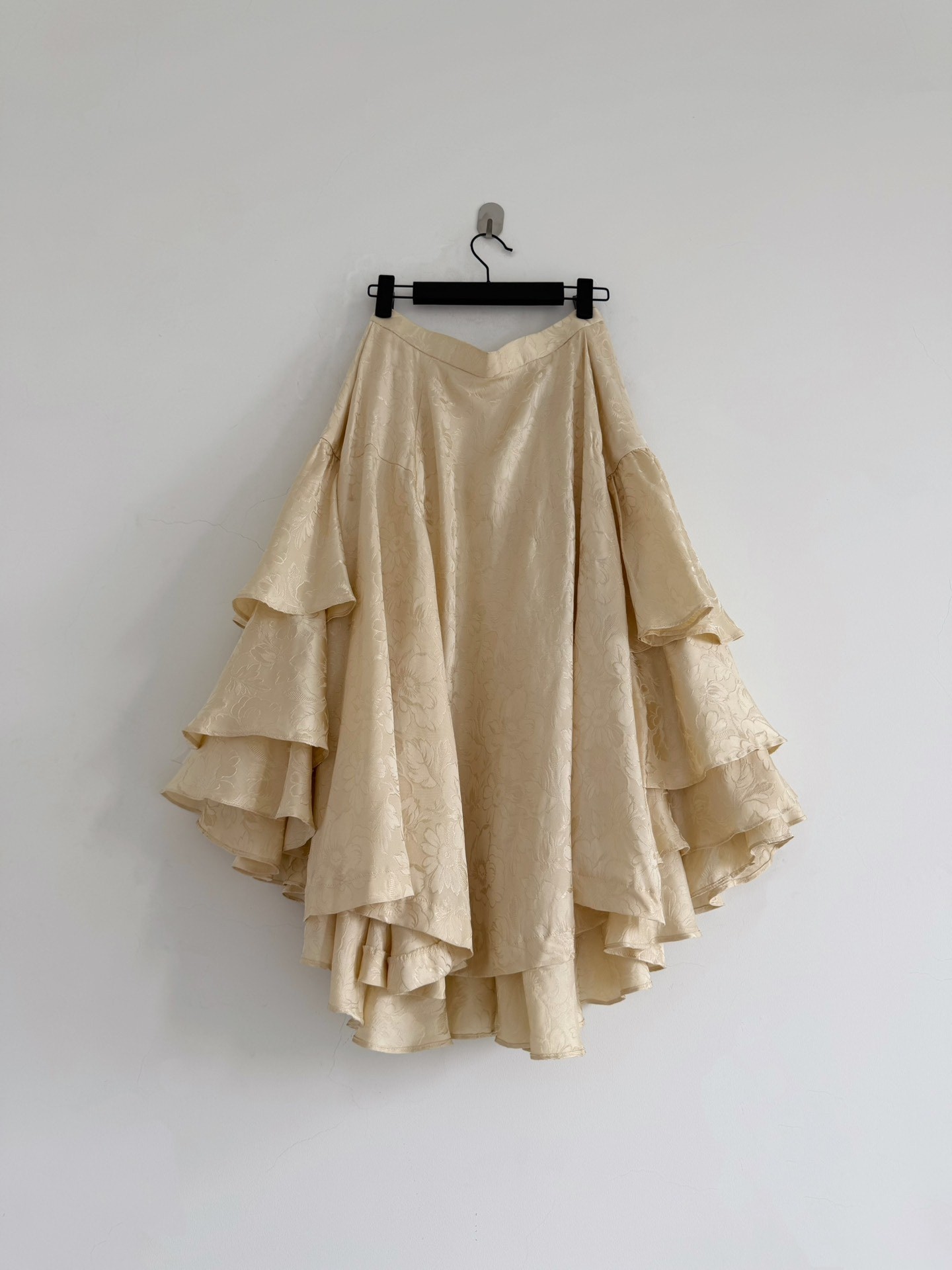 Comme des Garcons Asymmetric Satin Skirt