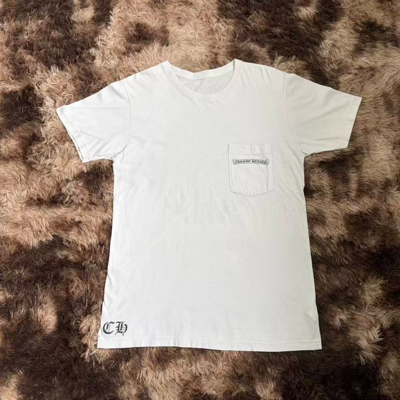 Chrome Hearts White Short Sleeve T-Shirt