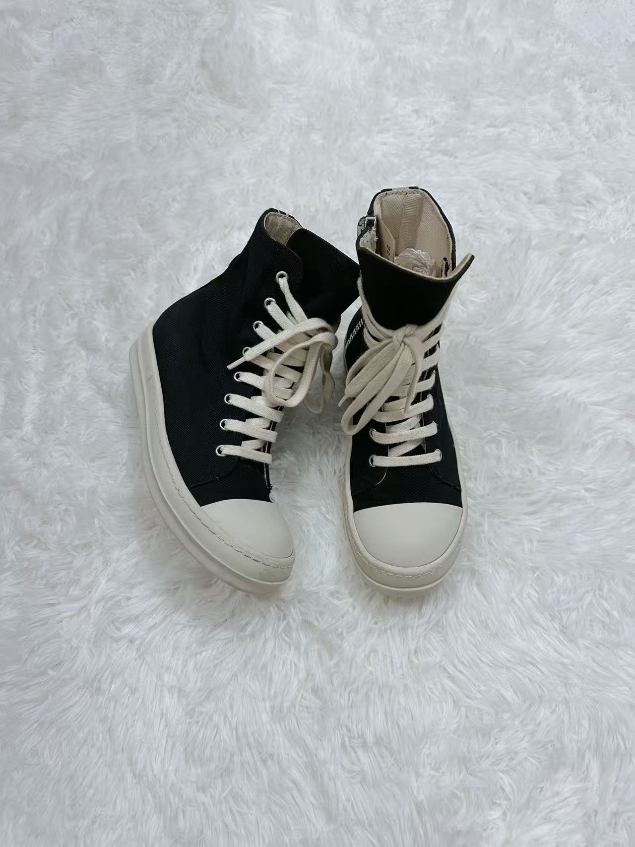 Rick Owens High-Top Sneakers — back