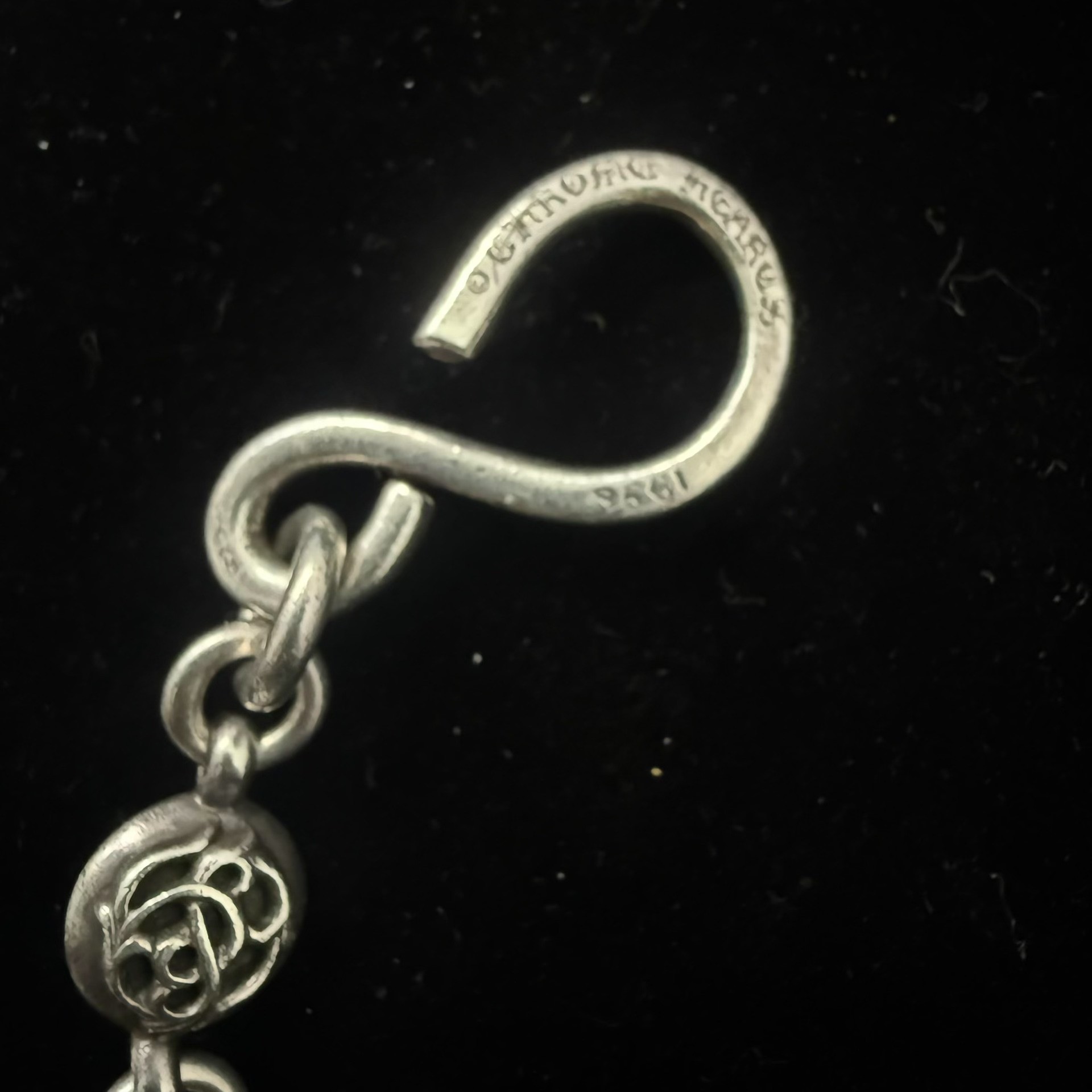 Chrome Hearts Silver Pants Chain — back