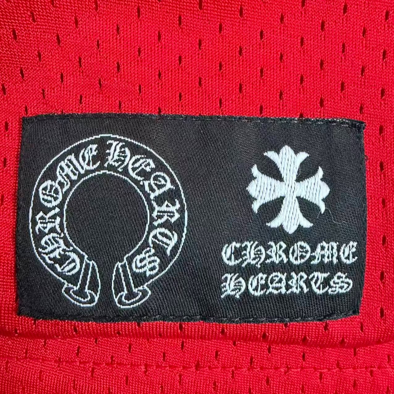 Chrome Hearts Mattyboy Red Hockey Jersey — back