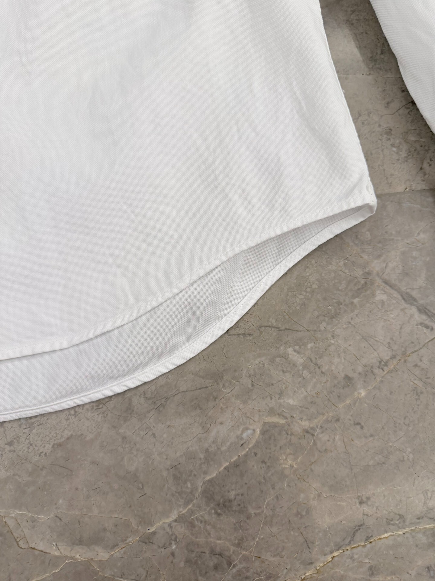 Celine Hedi Slimane White Shirt — label