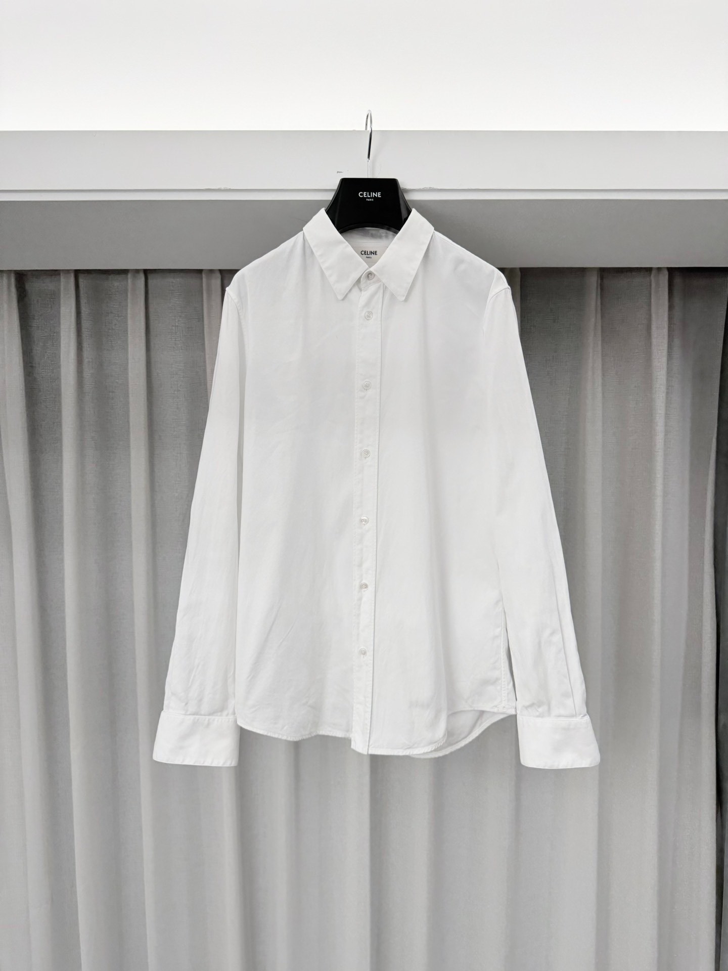 Celine Hedi Slimane White Shirt — front