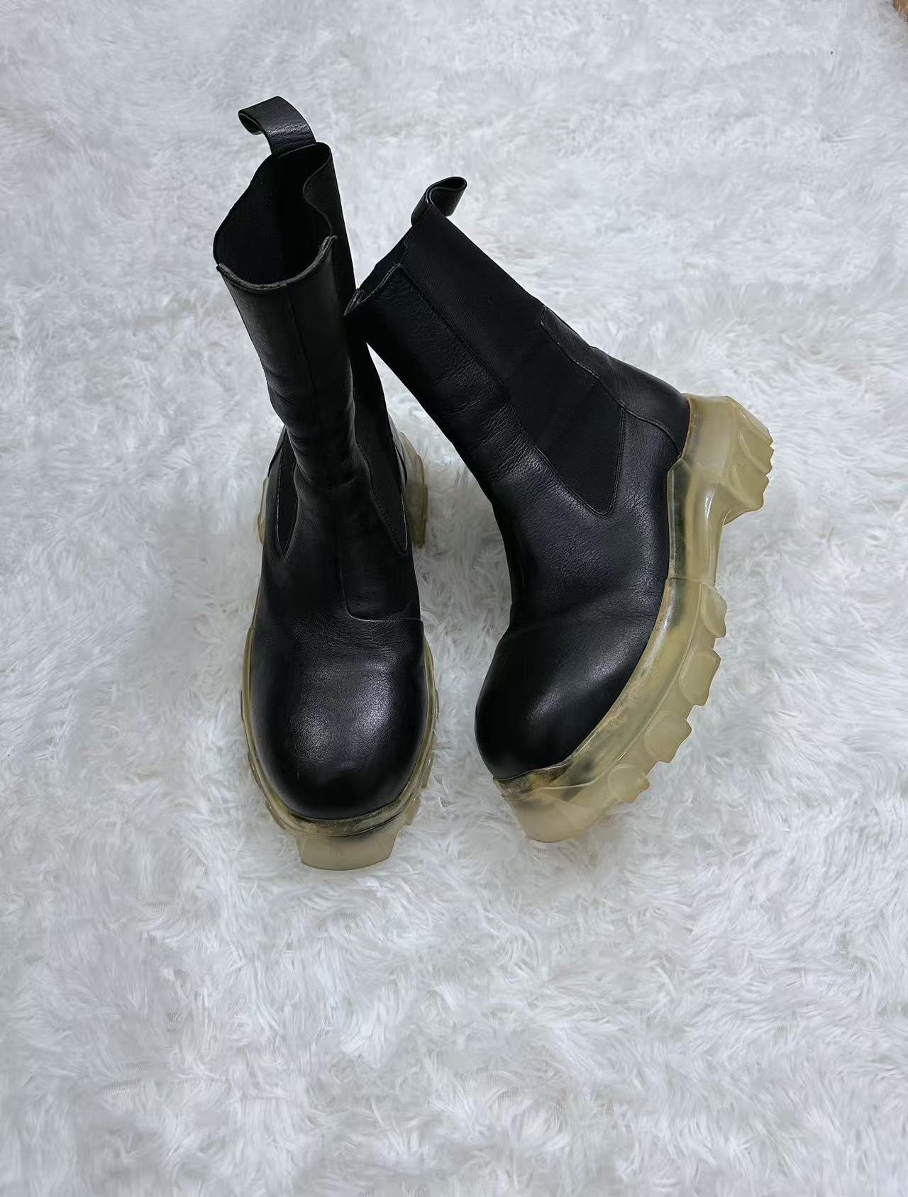 Rick Owens Octopus Sole Chelsea Boots