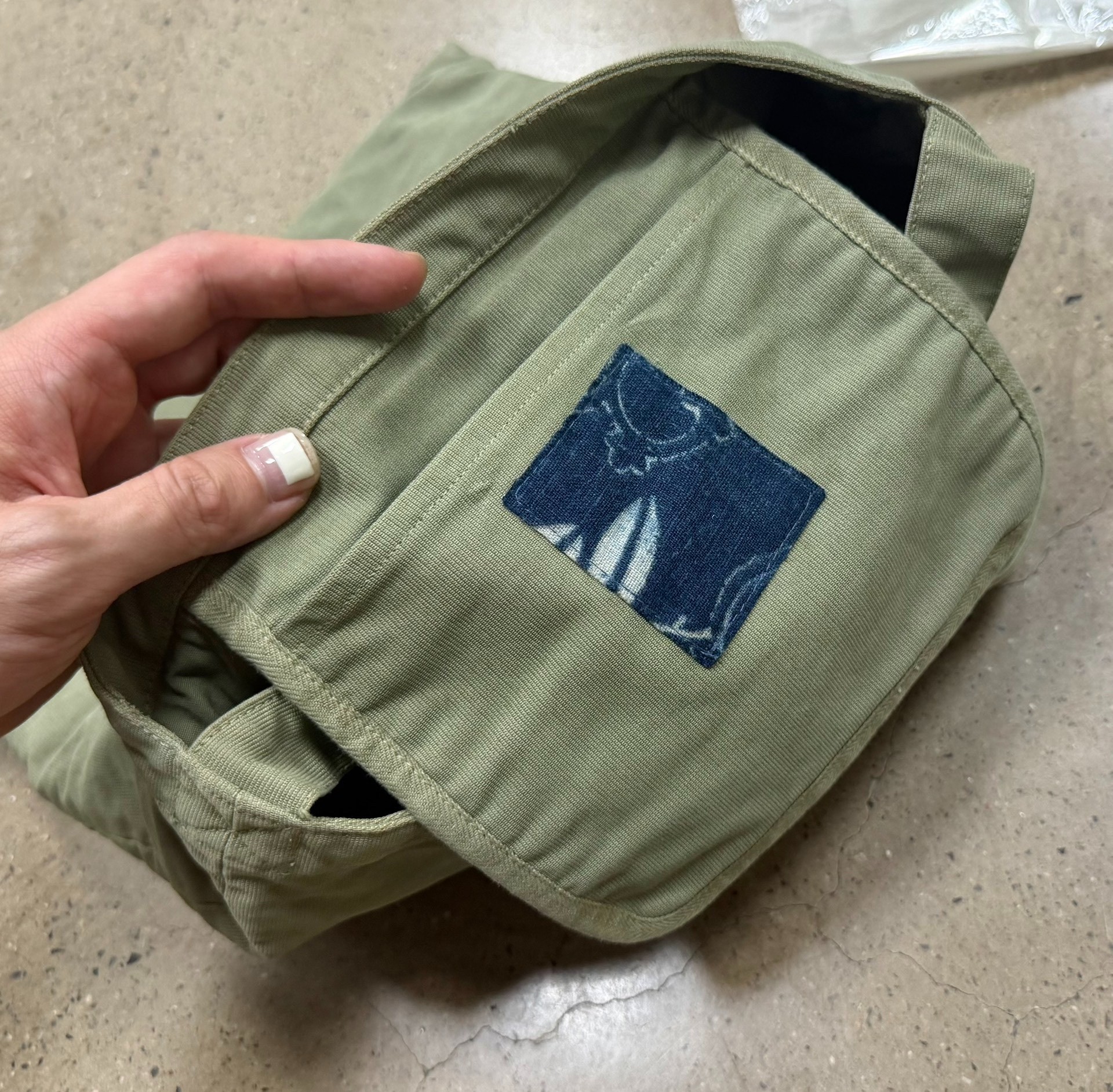 Visvim ICT Limited Musette Bag — back