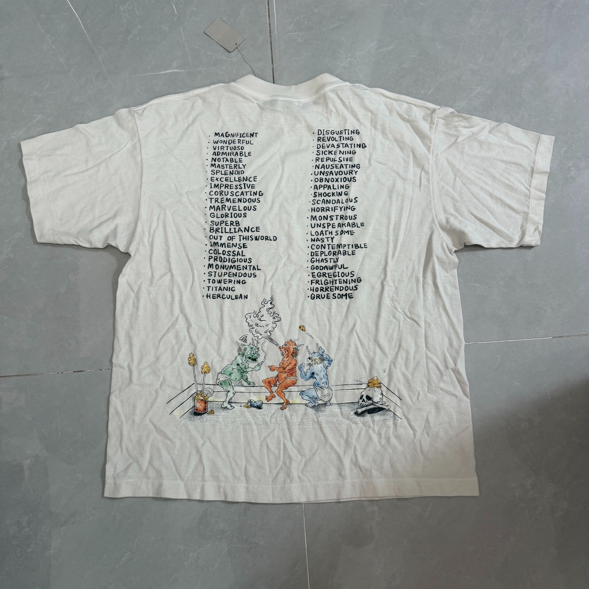 Saint Michael Comic Graphic Short Sleeve T-Shirt — front