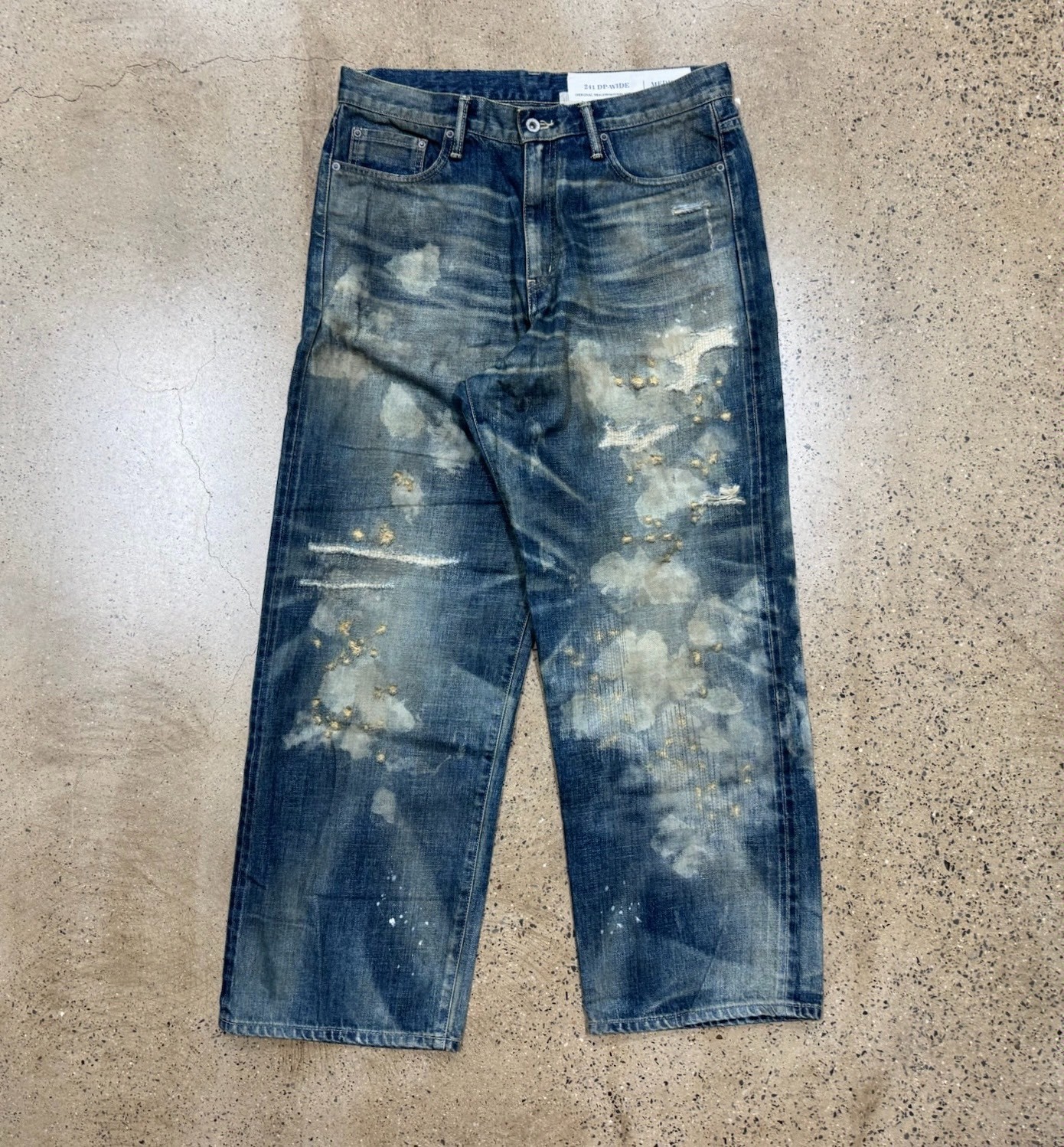 Neighborhood 24SS DP-WIDE Jeans