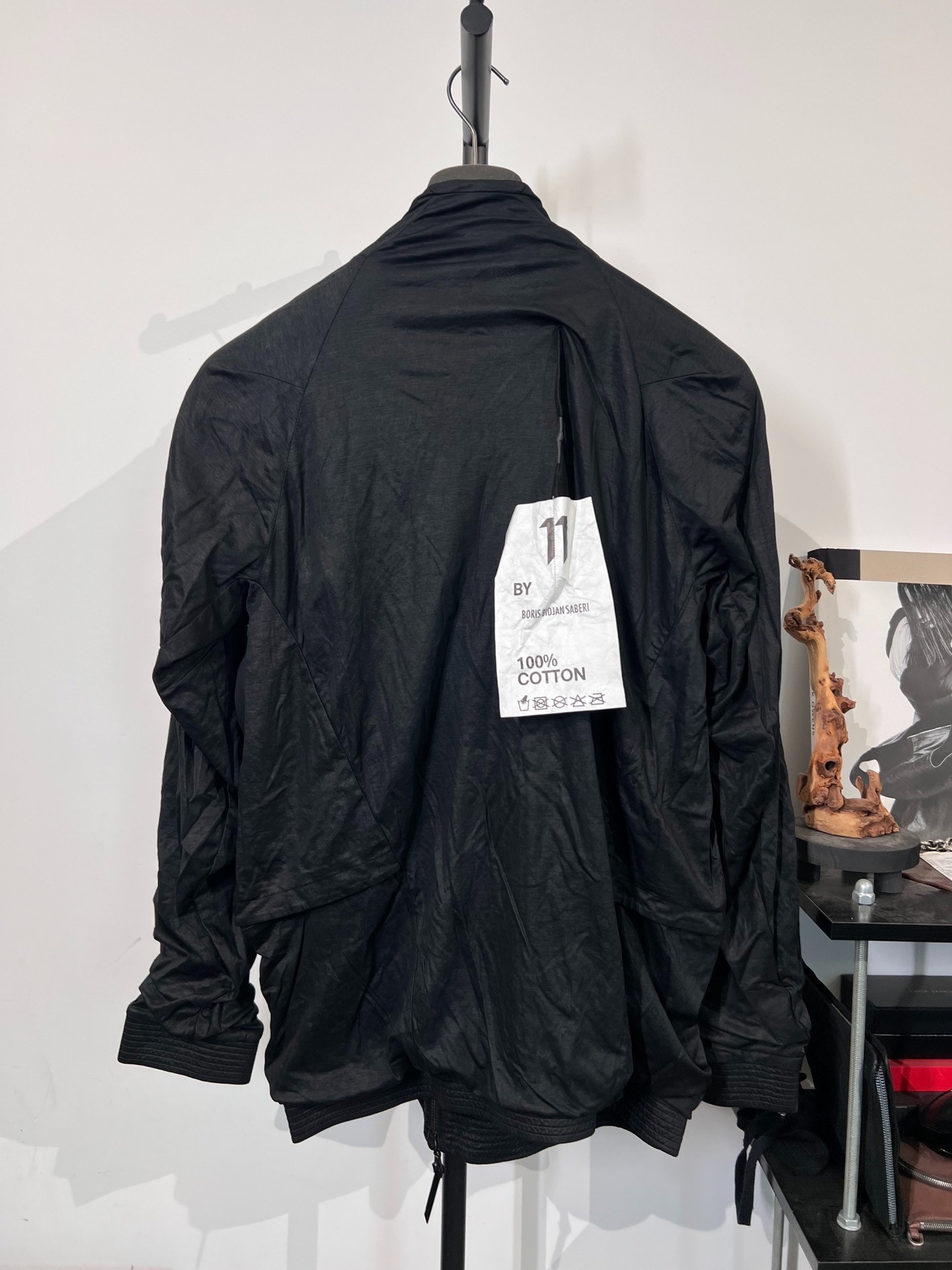 Boris Bidjan Saberi TRST1 Stand Collar Jacket — front