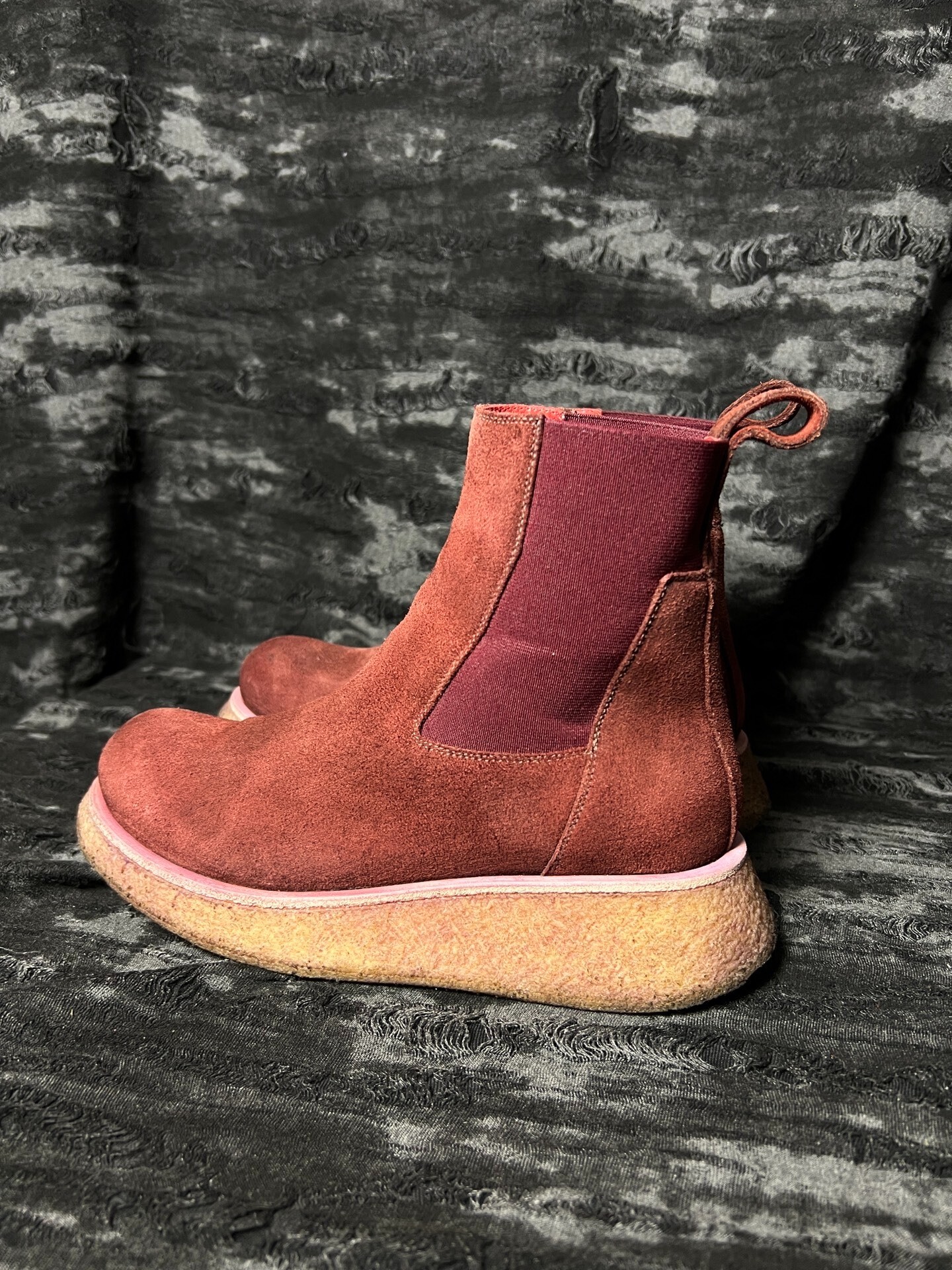 Rick Owens 19FW Thick Sole Chelsea Boots — label