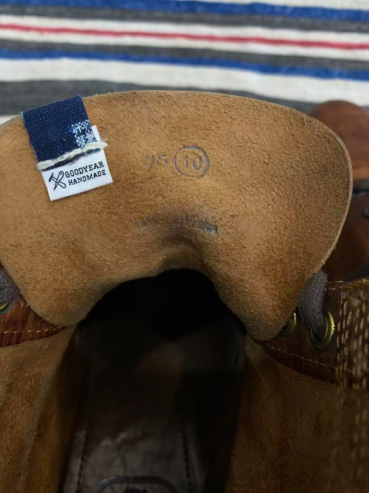 VISVIM 19AW ICT Mud Dyed Boots — back