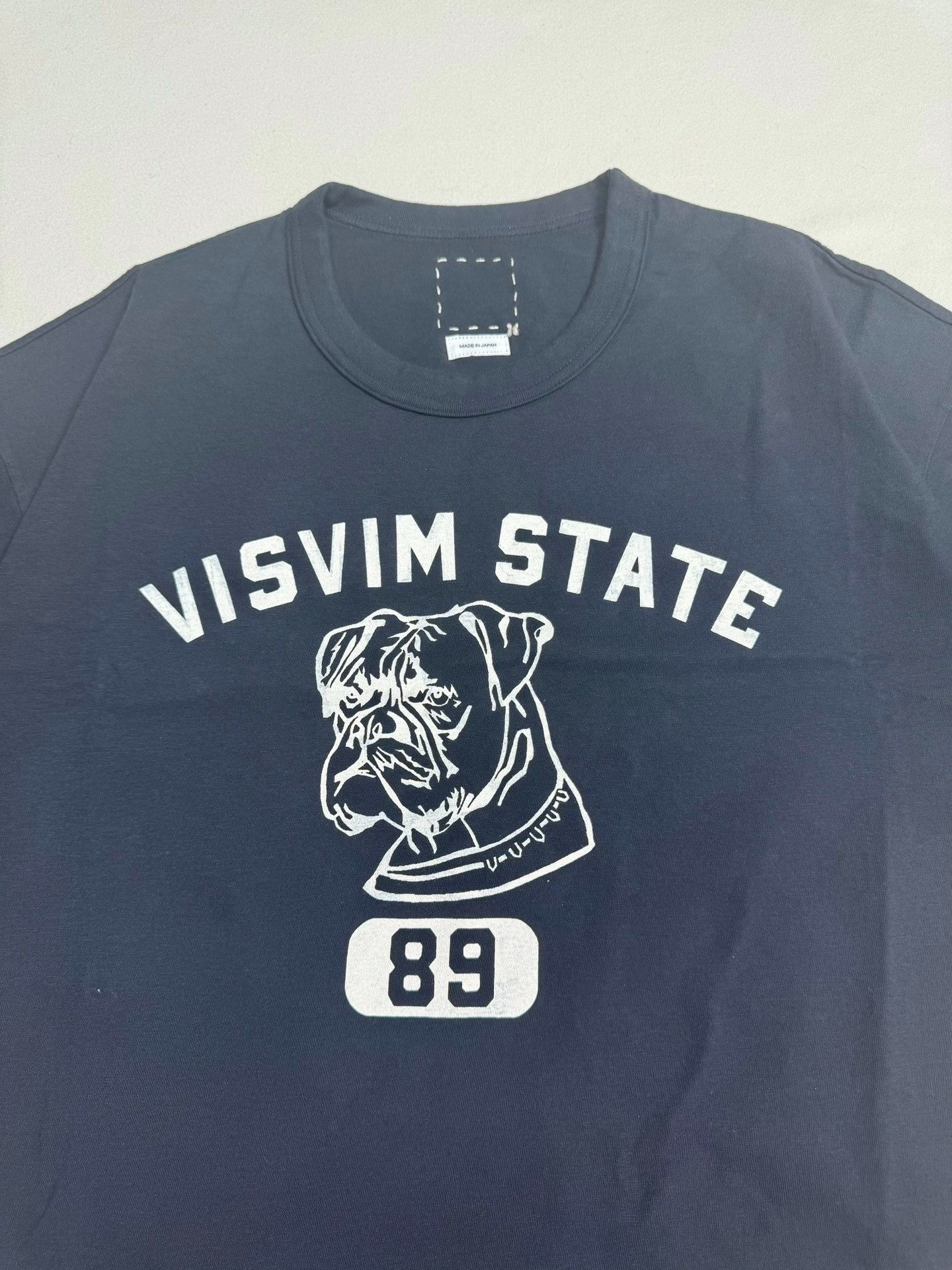Visvim 26SS Jumbo Tee 89 D — detail