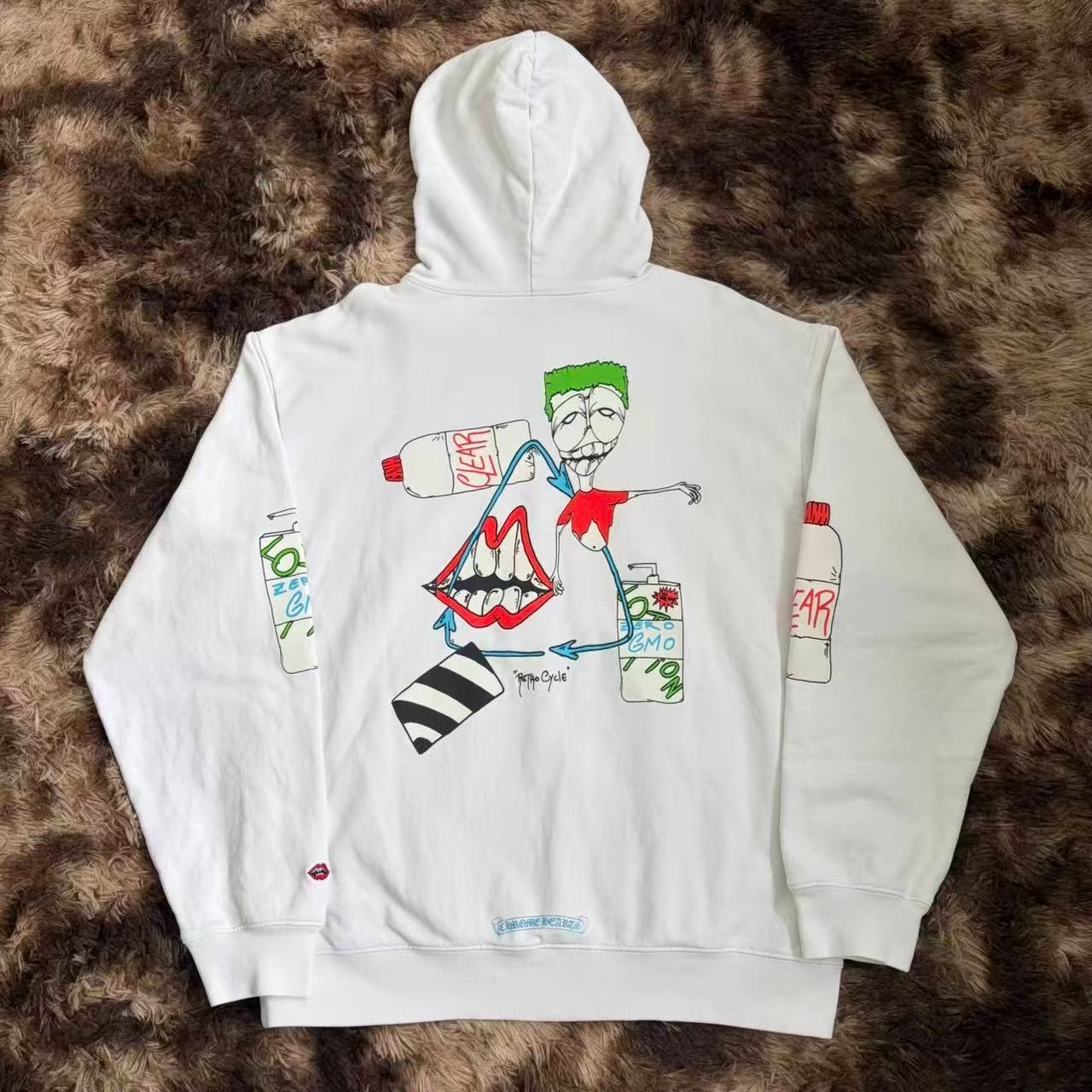 Chrome Hearts Mattyboy White Hoodie