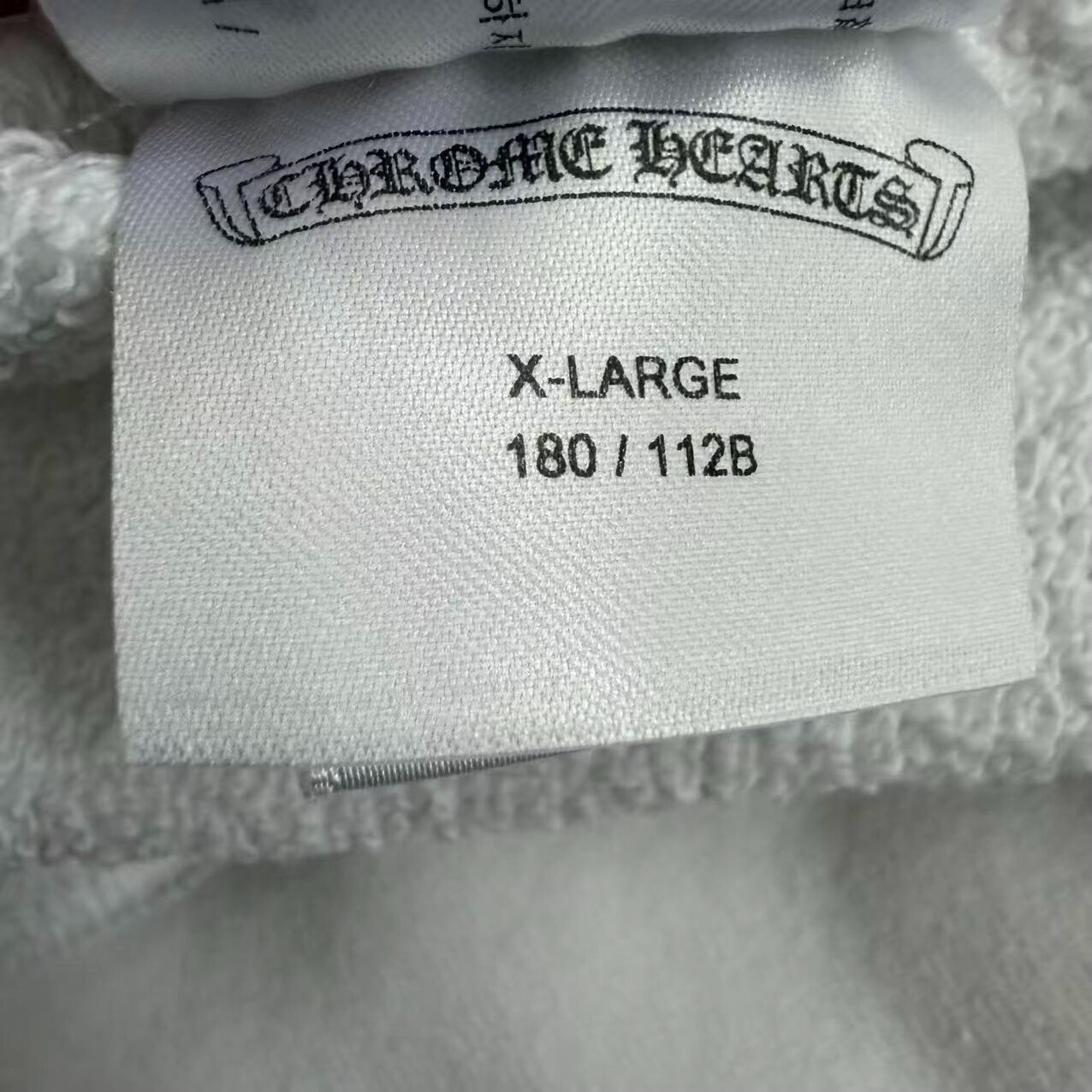 Chrome Hearts Mattyboy White Hoodie — back