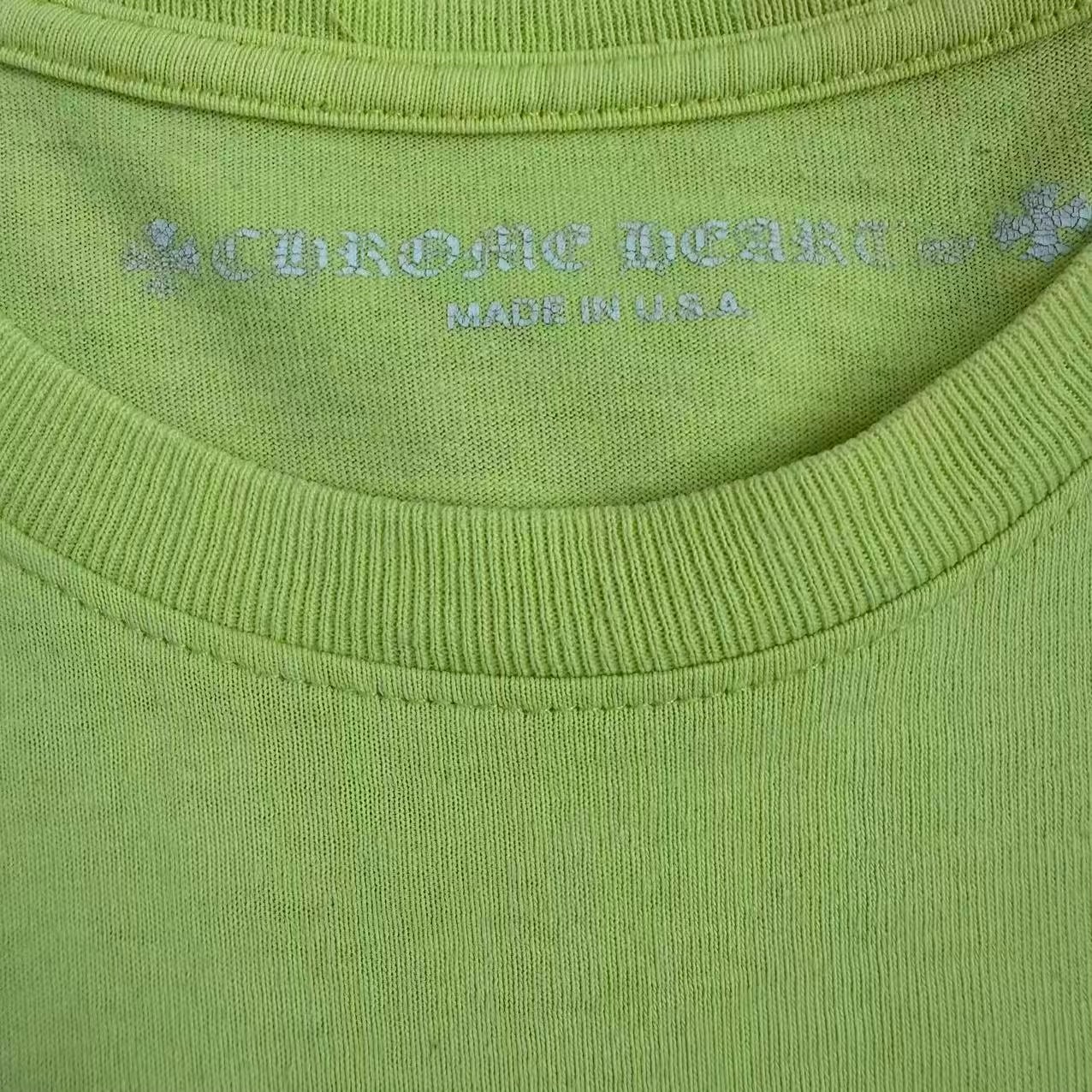 Chrome Hearts Mattyboy Apple Green Long-sleeve Tee — detail