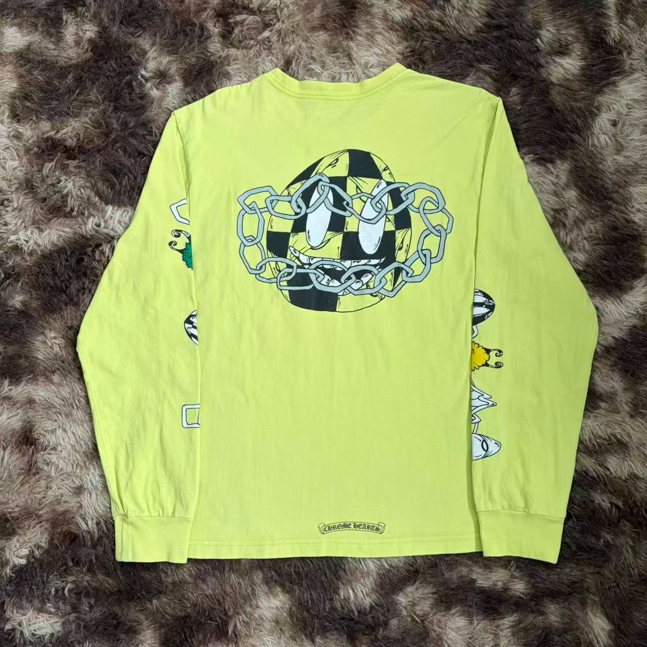 Chrome Hearts Mattyboy Apple Green Long-sleeve Tee — front