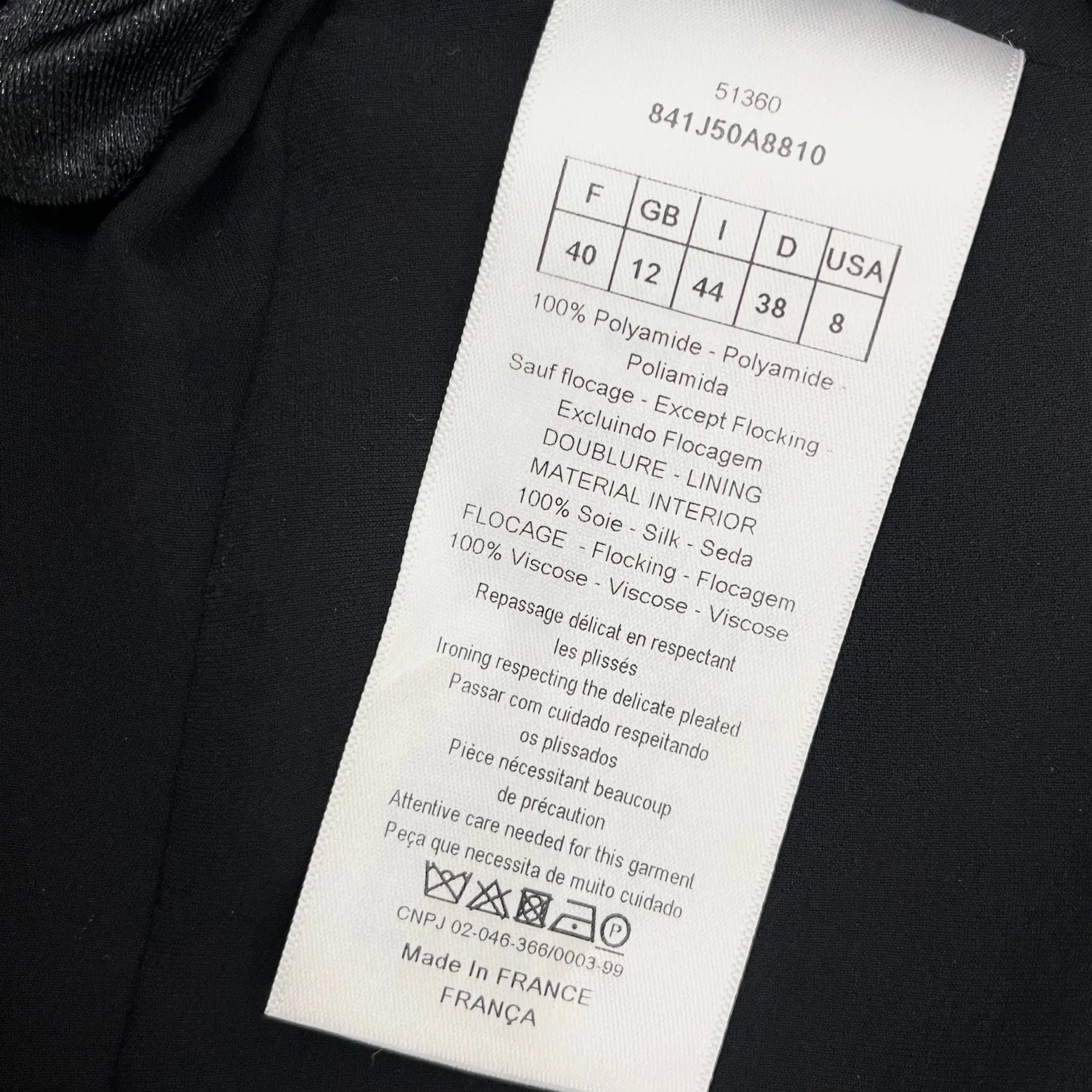 Dior Red Polka Dot Tulle Midi Skirt — label