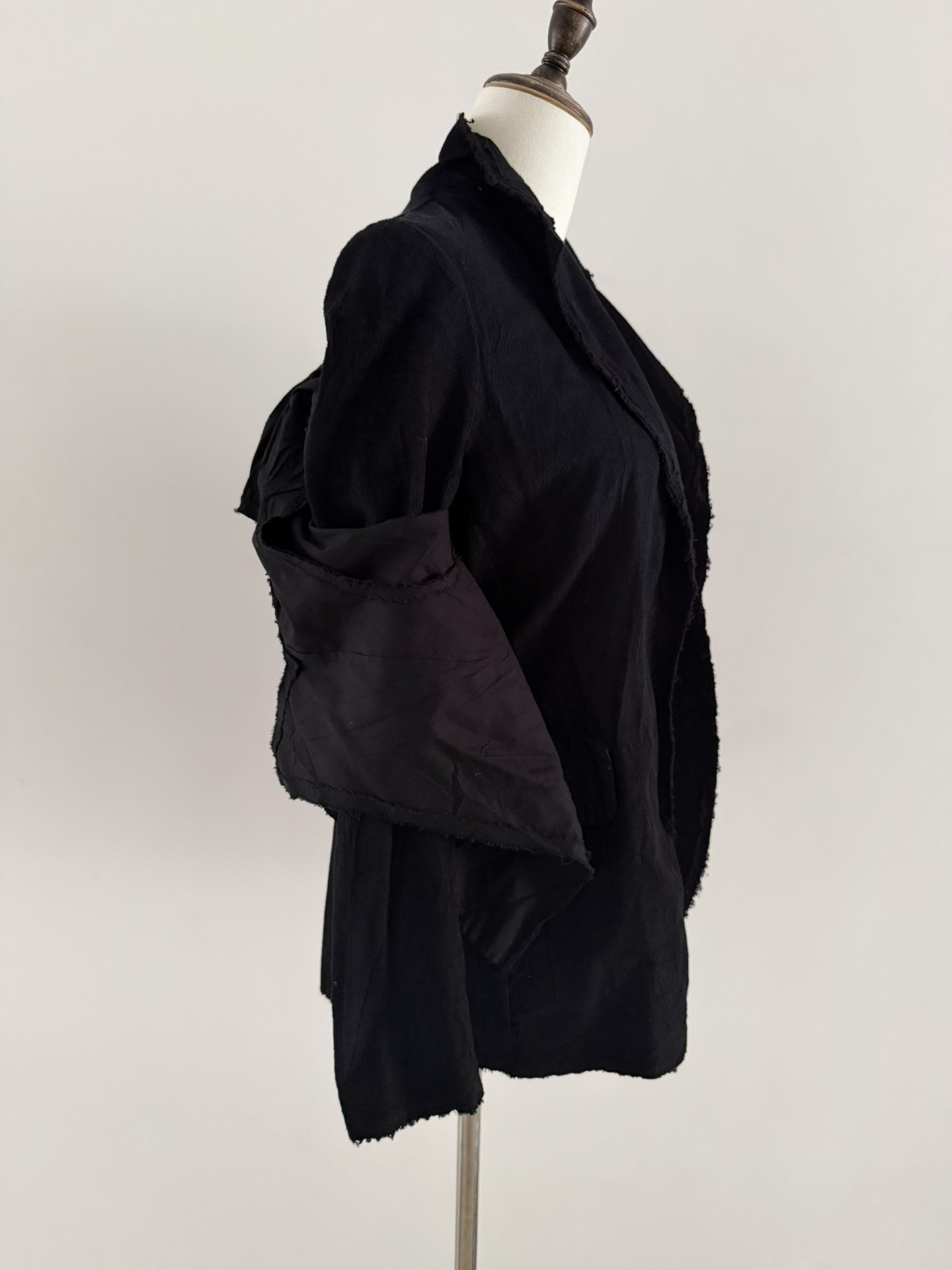 Comme des Garcons 03SS Layered Blazer Top — back